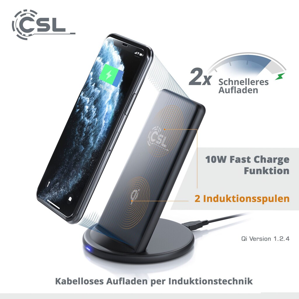 CSL Wireless Charger »Qi Stand«