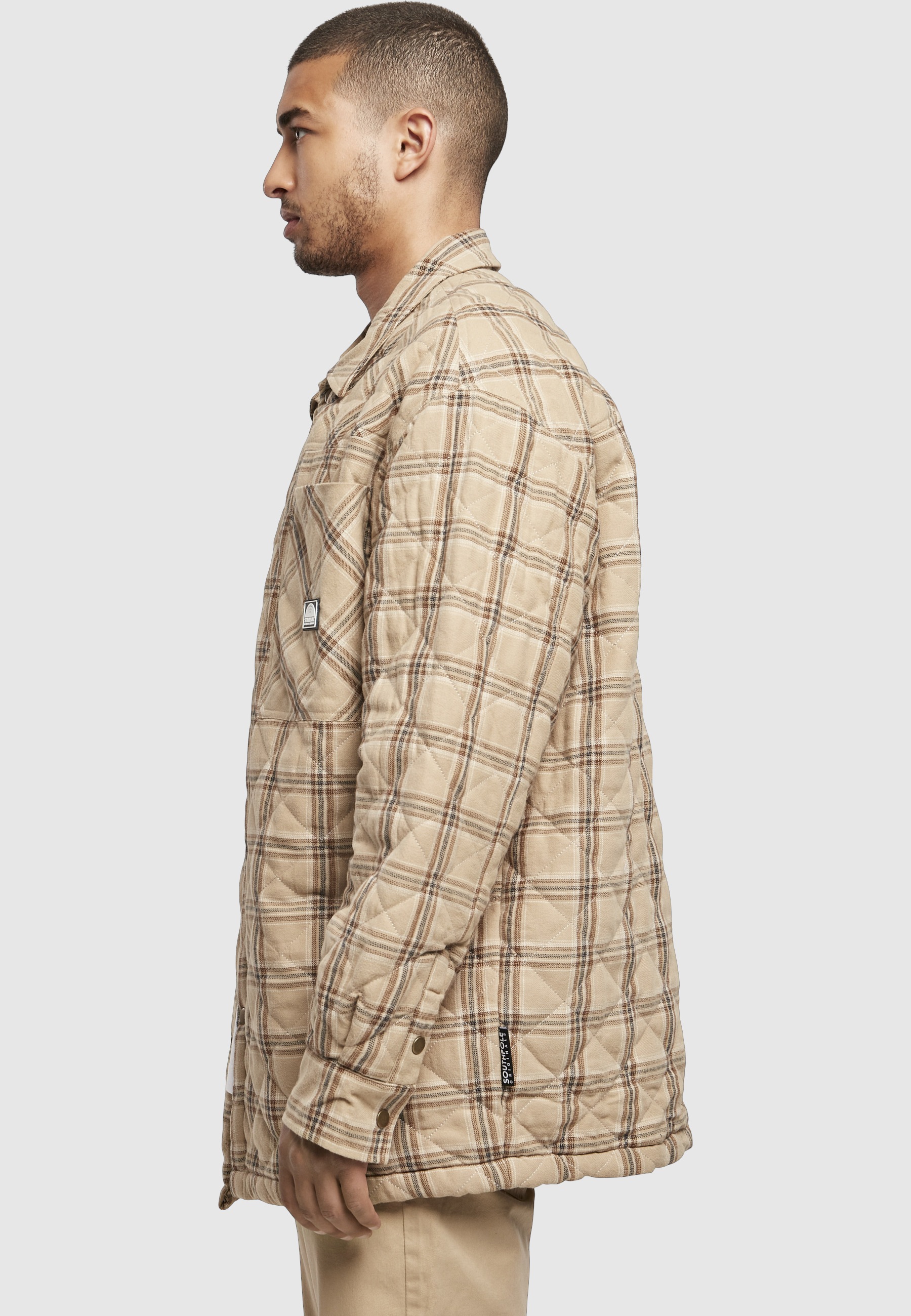 Southpole Langmantel "Southpole Herren Southpole Flannel Quitted Shirt Jack günstig online kaufen