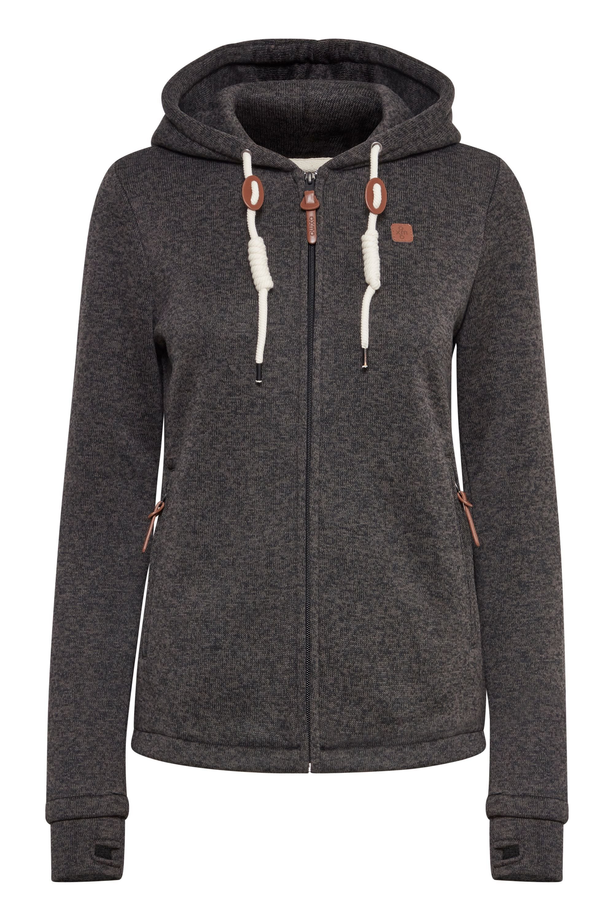 OXMO Strickfleecejacke "Strickfleecejacke OXThory" günstig online kaufen