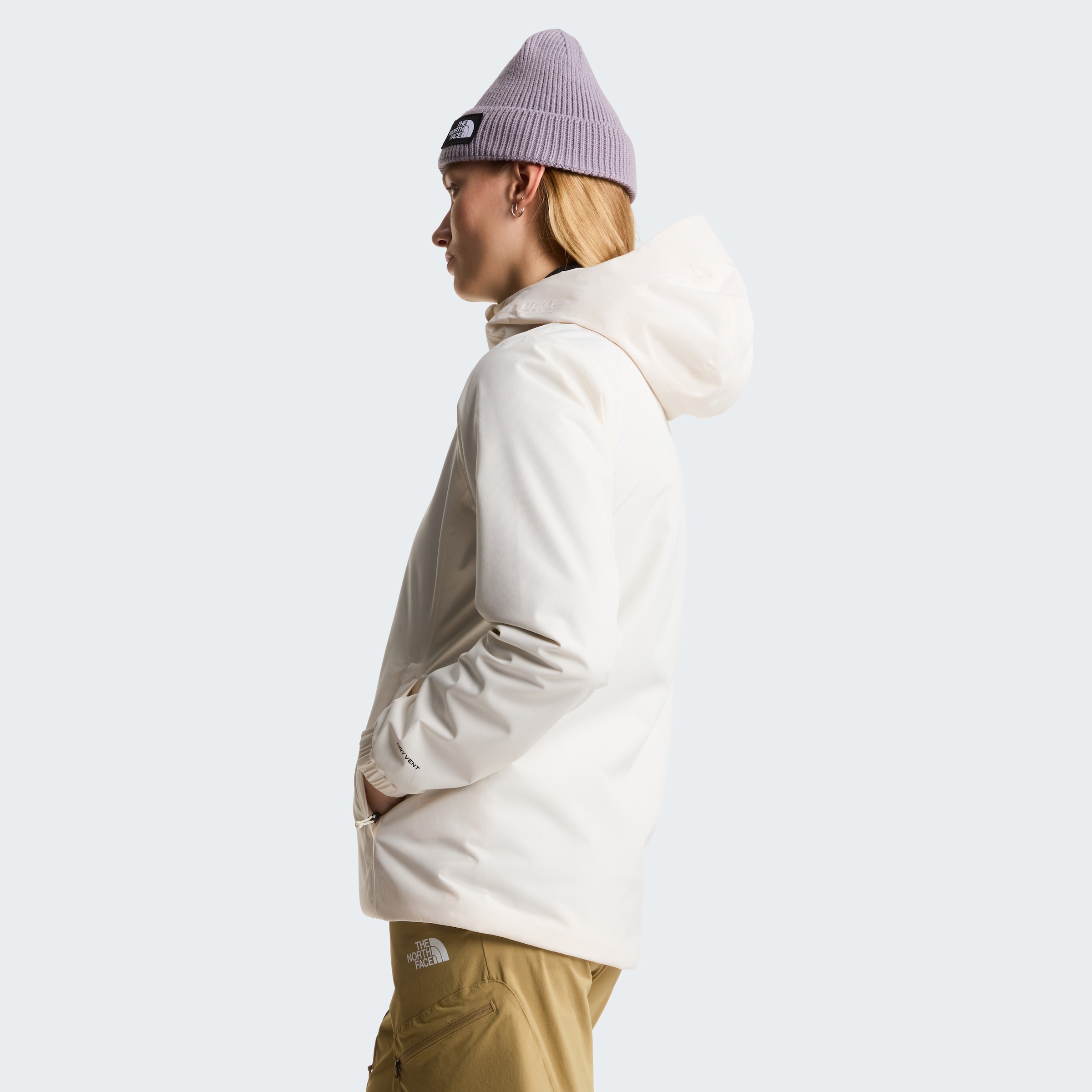 The North Face Funktionsjacke »W QUEST JACKET« mit Kinnschutz, atmungsaktiv, wasserabweisend, windabweisend, leicht
