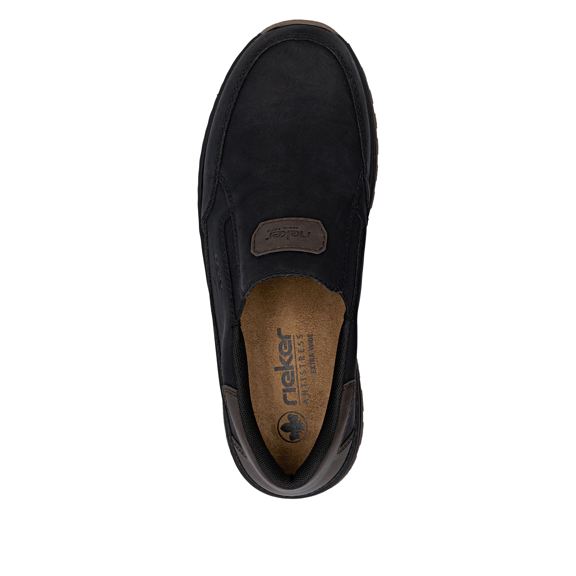 Rieker Slipper, Schlupfschuh, Halbschuh, Slip-on Sneaker mit Stretcheinsätze