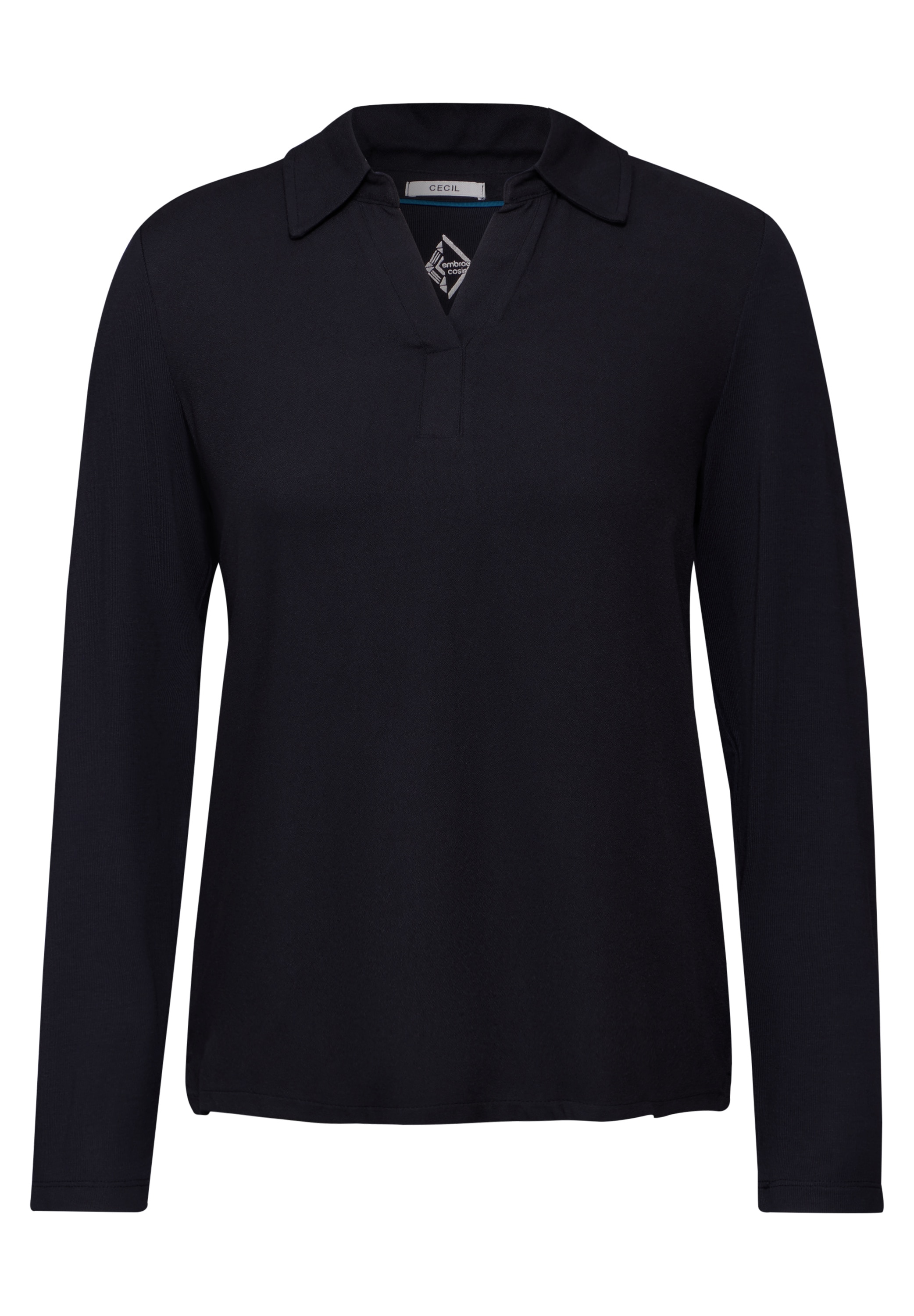 Cecil Langarmshirt, mit Kragen