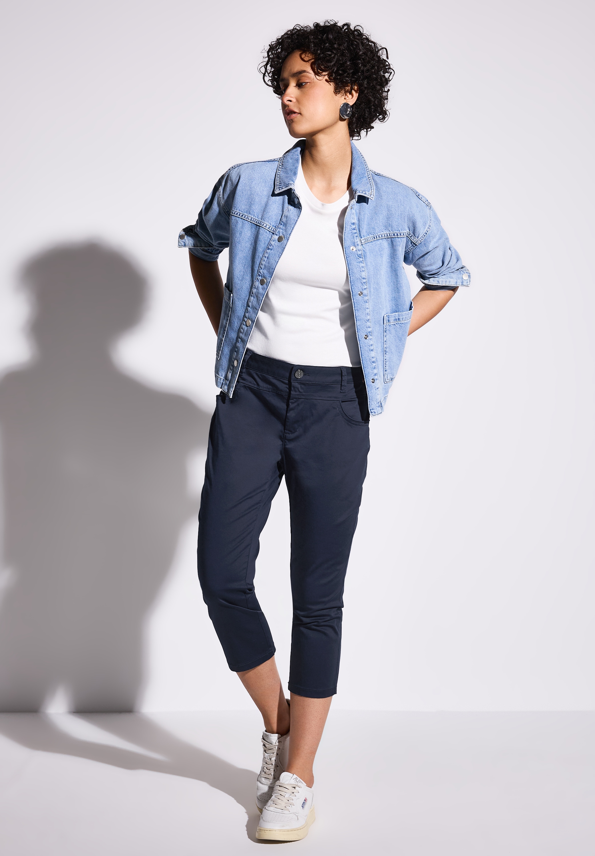 STREET ONE 3/4-Hose, Middle Waist