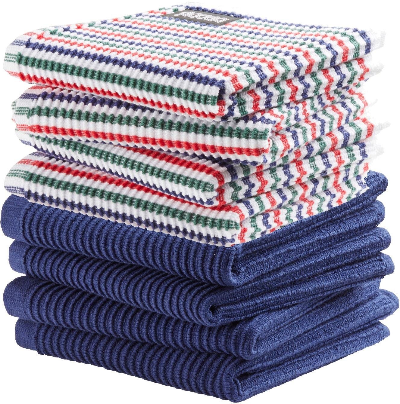 Spültuch Basic/Fun (Set, 8-tlg.)