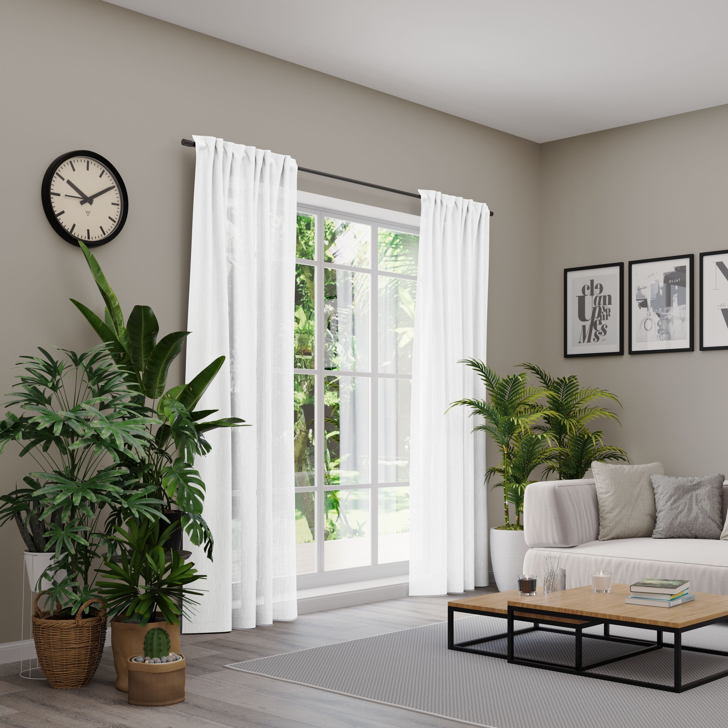 Neutex for you Vorhang "Libre-ECO" Multifunktionsband 1 Stk. tlg. günstig online kaufen