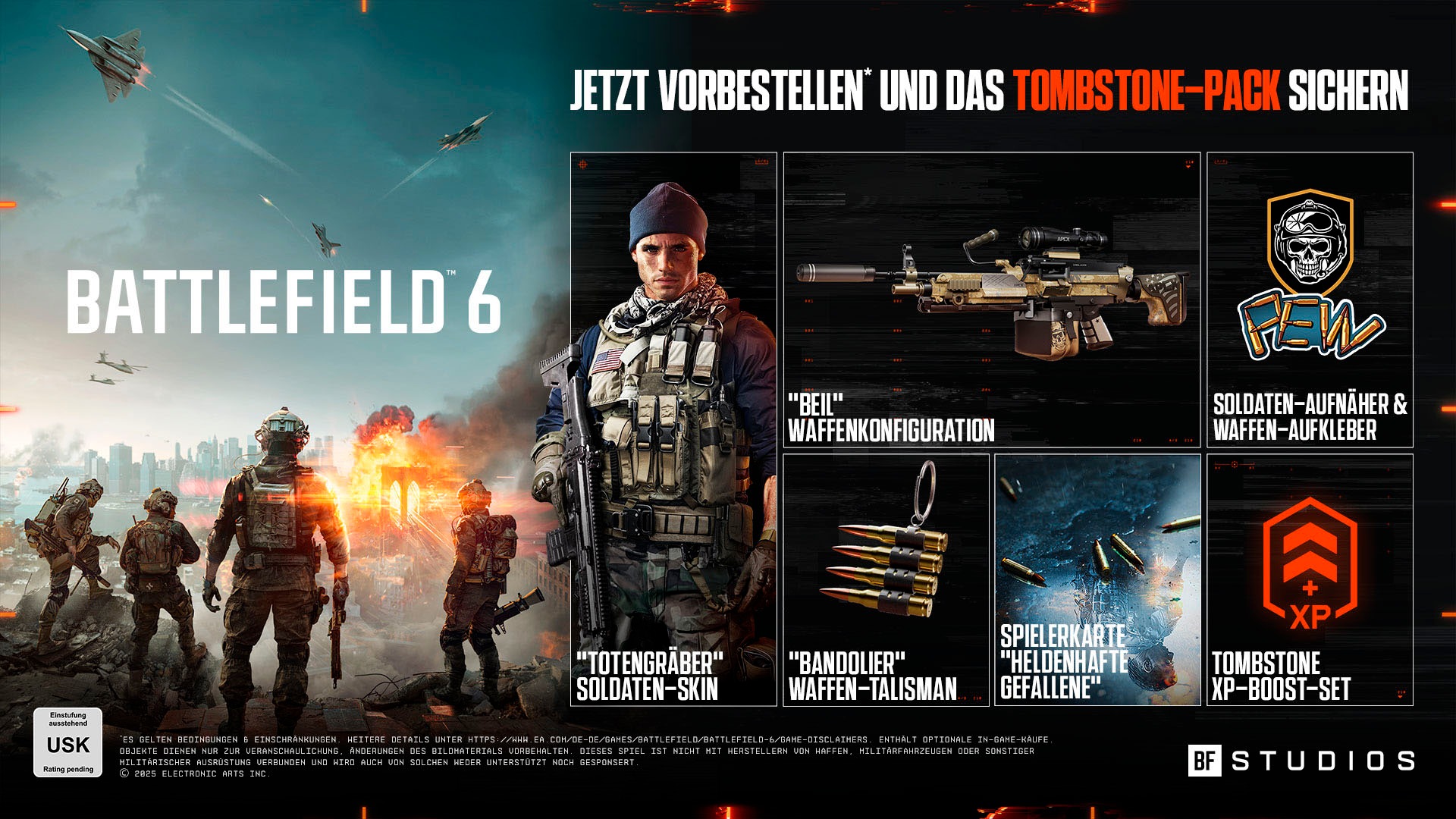 Electronic Arts Spielesoftware »Battlefield 6«, Xbox Series X