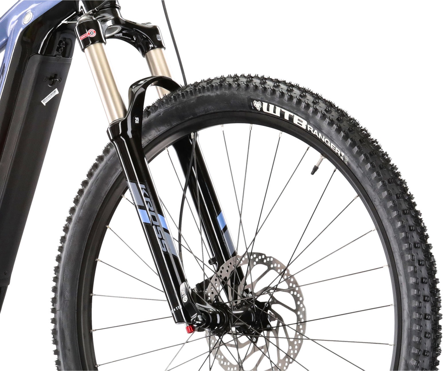 Kross E-Bike »E-MTB Level Boost 2.0 500 29 Zoll blau«, 11 Gang, Shimano, DEORE M5100, Mittelmotor 250 W