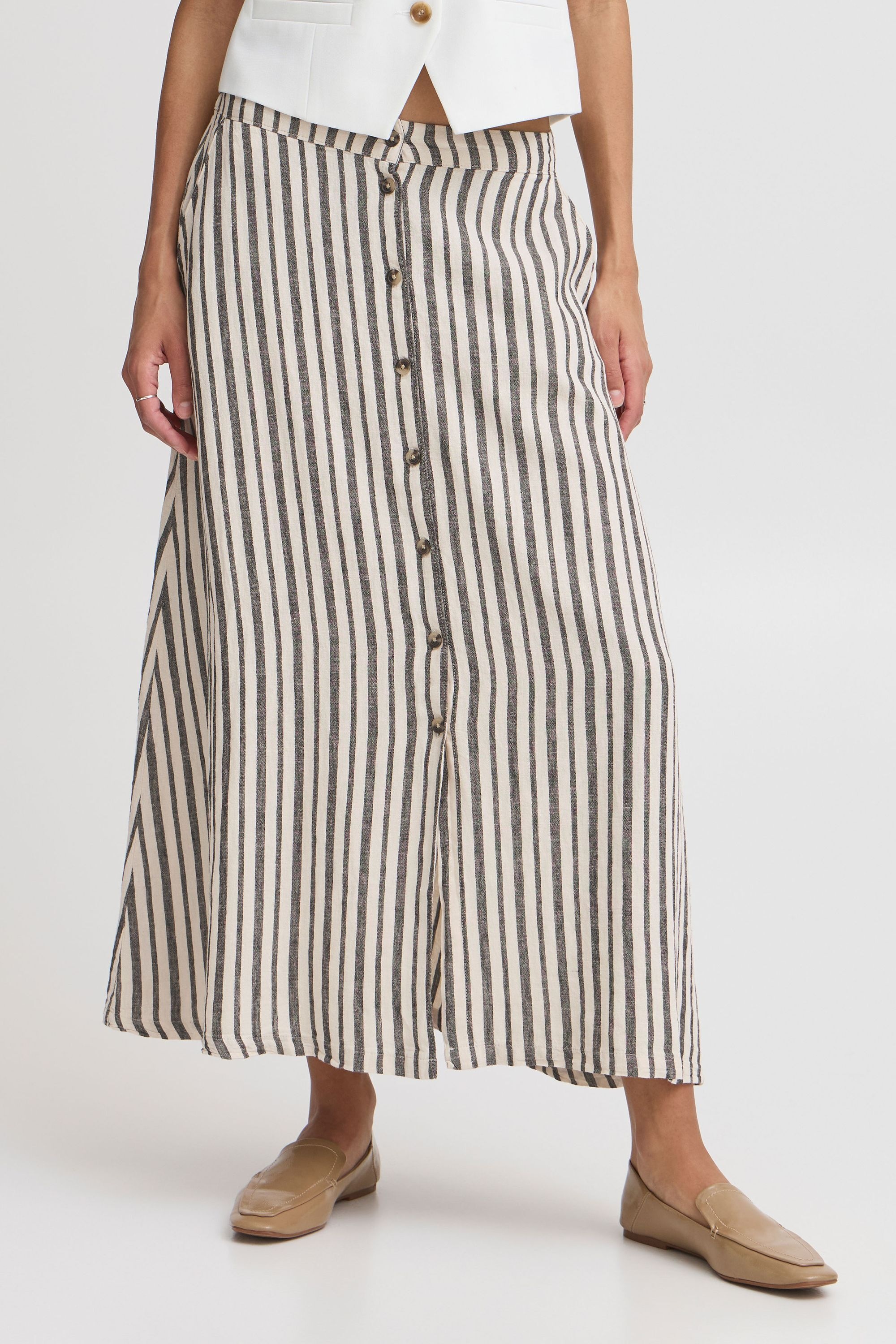 b.young Midirock »Midirock BYMFALAKKA BUTTON SKIRT«