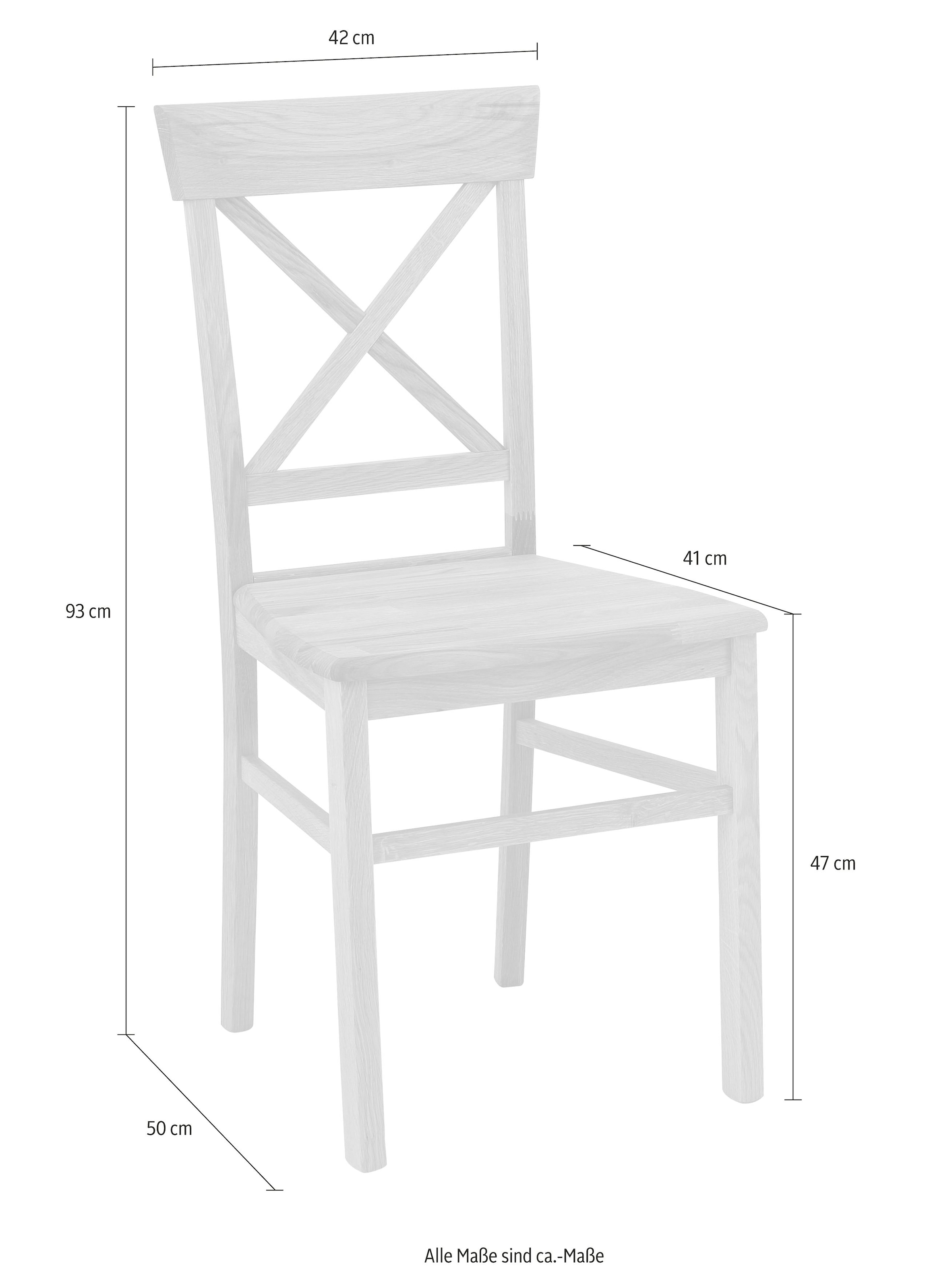 andas Esszimmerstuhl »Tatra TOPSELLER«, (Set), 4 St., Holzstuhl im 2er, 4er oder 6er-Set, Küchenstuhl Landhaus