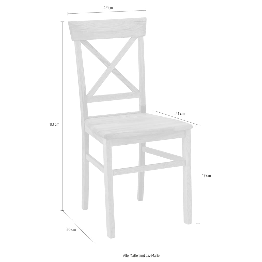 andas Esszimmerstuhl »Tatra«, (Set), 4 St., Holzstuhl im 2er, 4er oder 6er-Set, Küchenstuhl