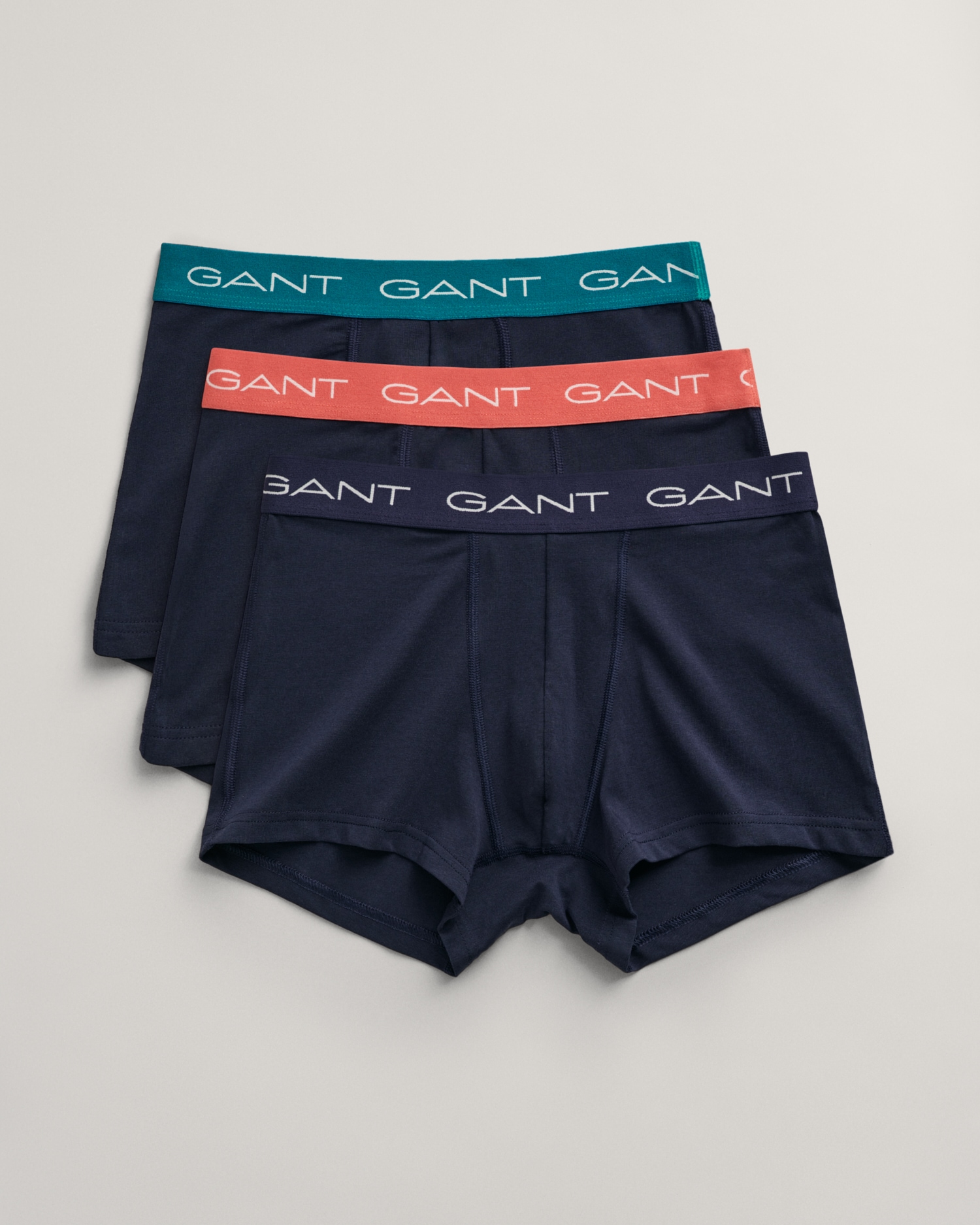 Gant Trunk, (3 St.), GANT-Logos am Elastikbund