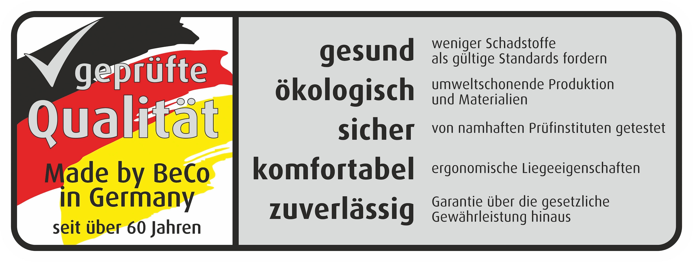Beco Komfortschaummatratze »Deluxe XXL Matratze in zwei Ausführungen«, 20 cm hoch, Raumgewicht: 28 kg/m³, (1 St.), Alle Übergrößen & Härtegrade = 1 Vorteilspreis