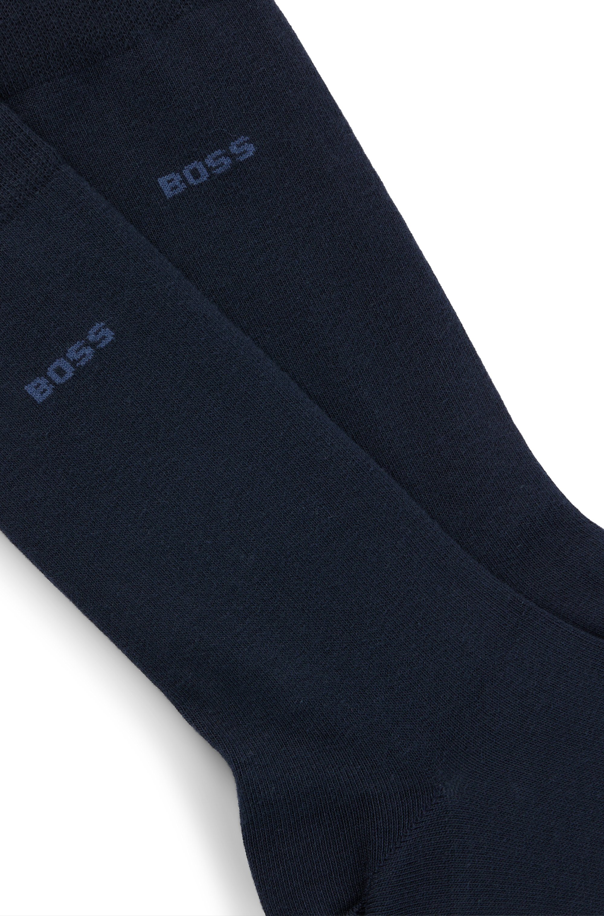 BOSS Businesssocken »2P RS Uni CC«, (Packung, 2 Paar, 2er), mit Markenlogo