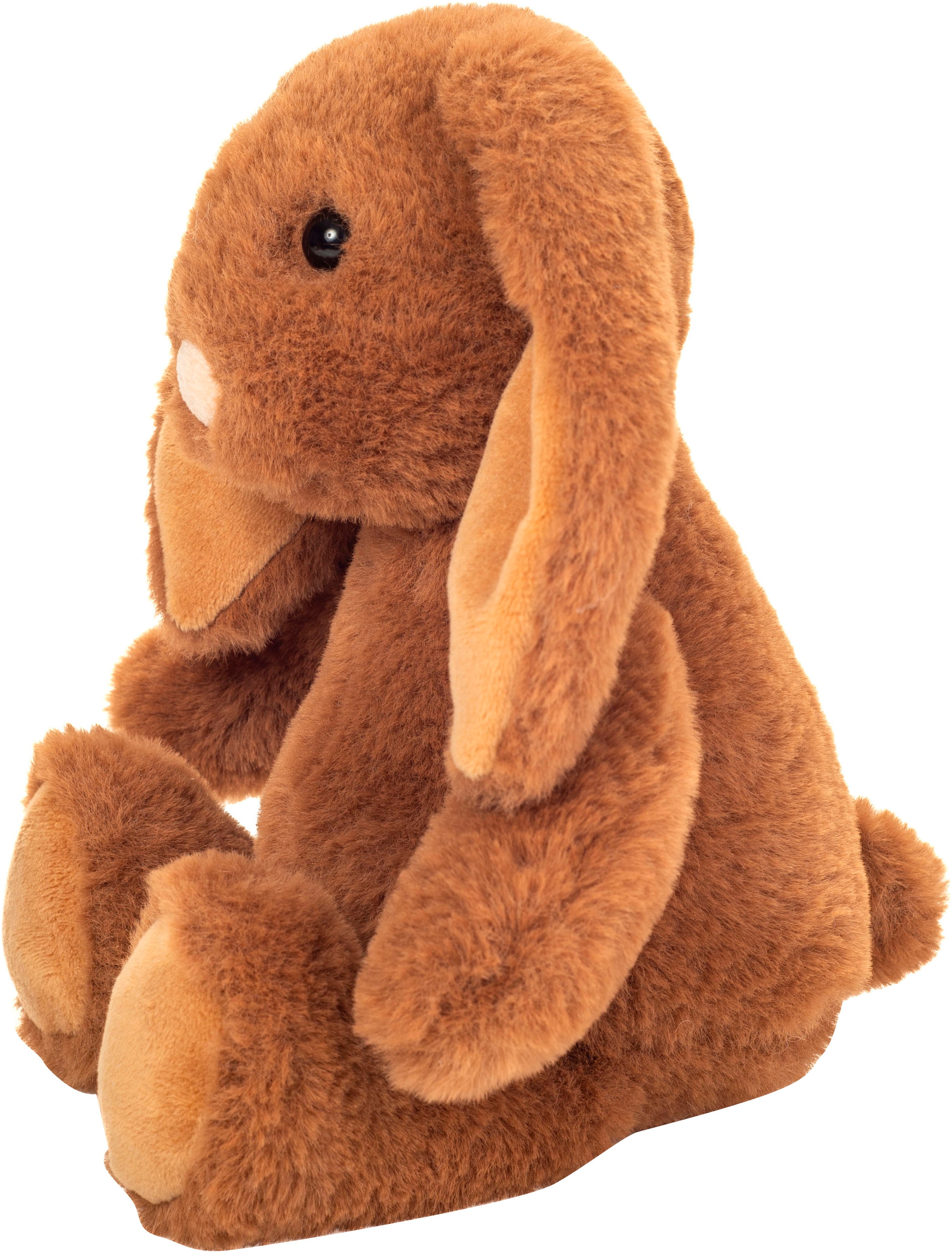 Teddy Hermann® Kuscheltier »Häschen Cara, 25 cm, dunkelbraun«, zum Teil aus recyceltem Material