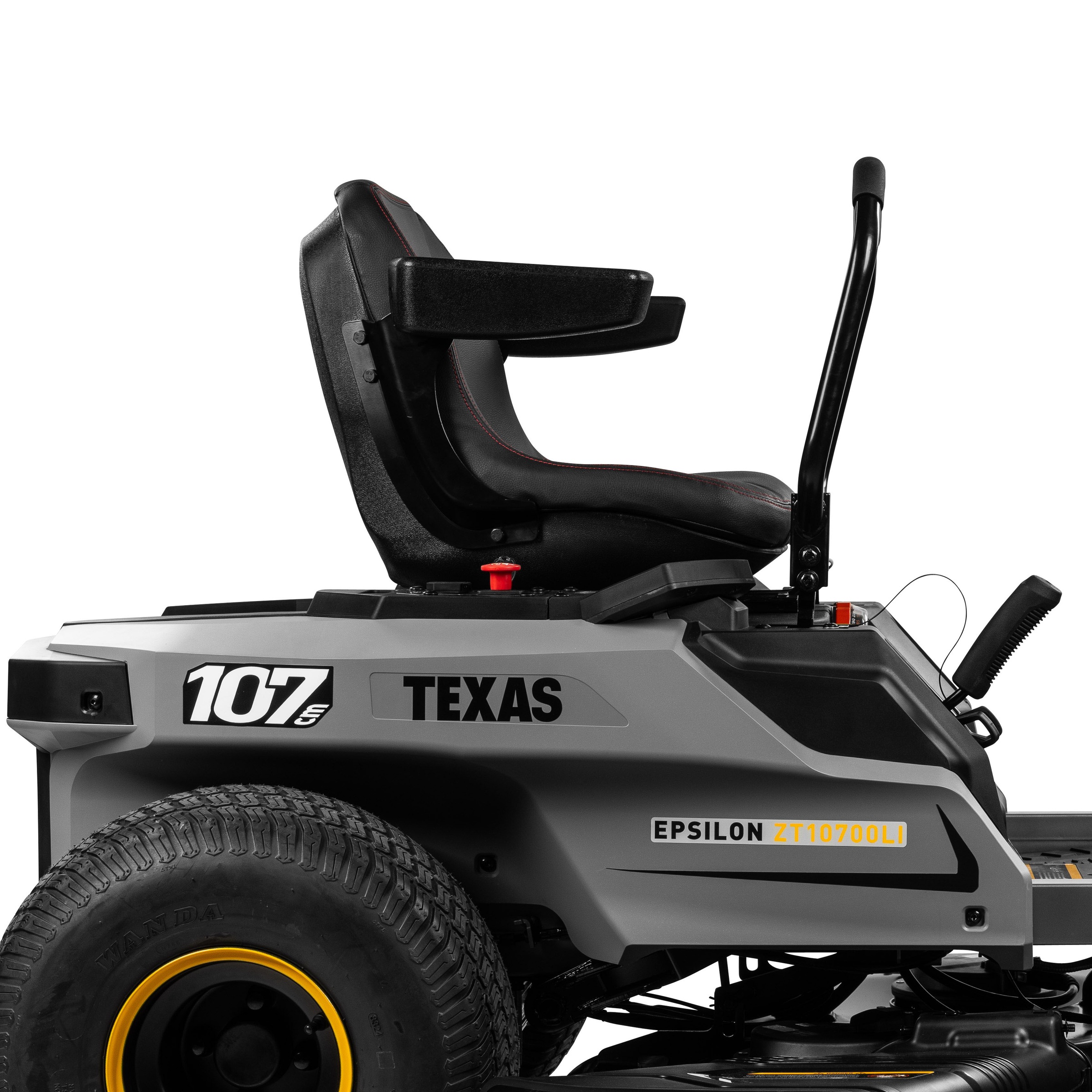 Texas Akku-Rasentraktor »Epsilon ZT10700Li« 72 V Akku, 12 Schnitthöhen