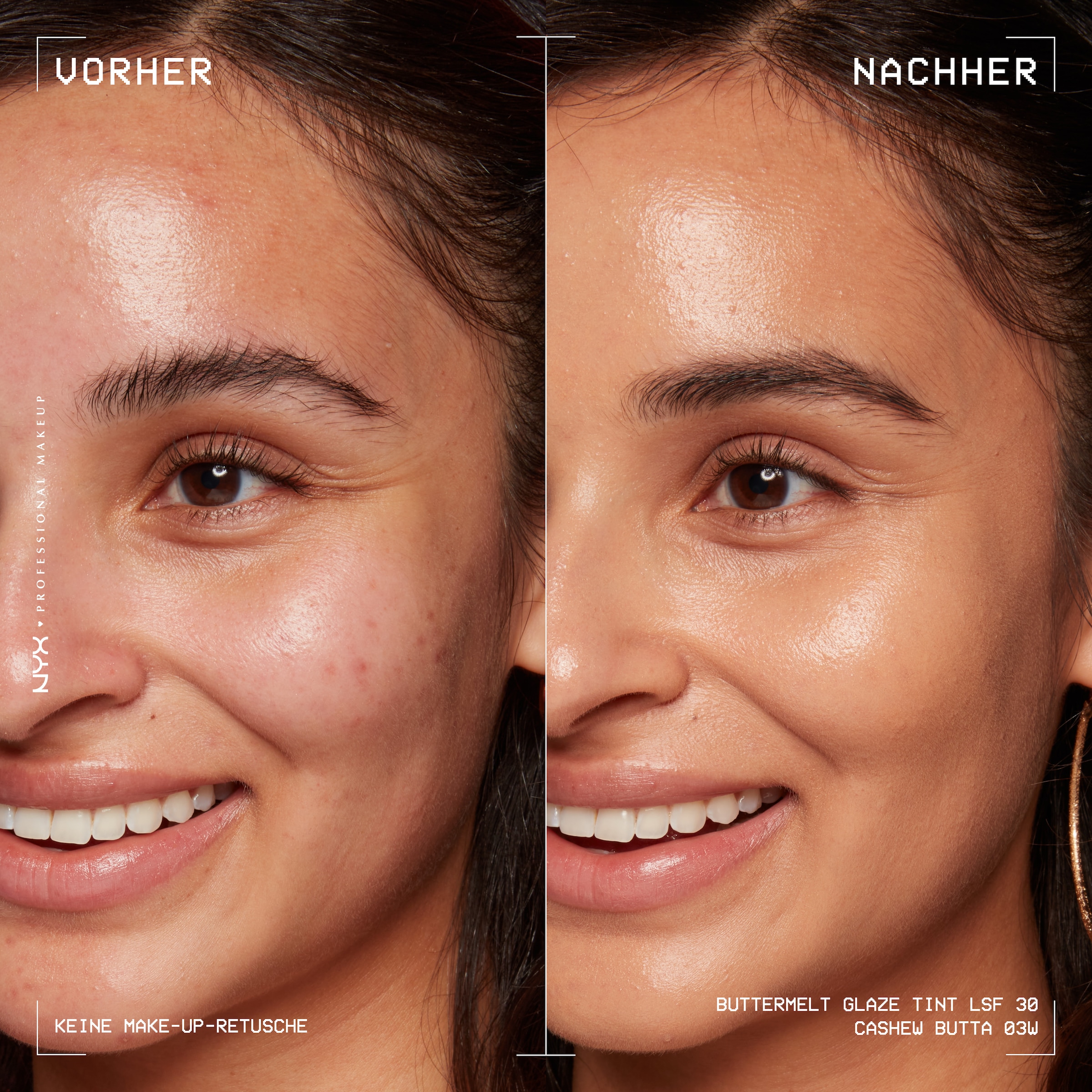 NYX Foundation »NYX Professional Makeup Buttermelt Glaze Foundation LSF 30«