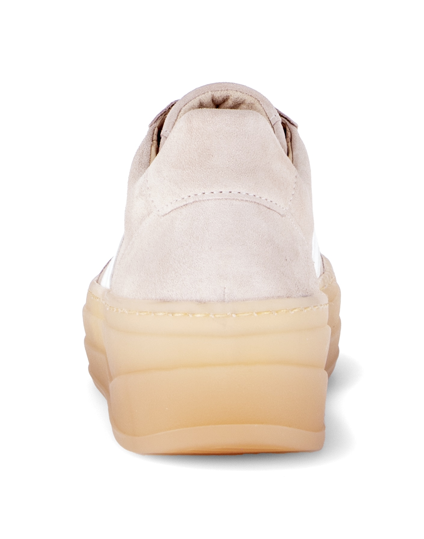 Gabor Plateausneaker  Freizeitschuh, Halbschuh, Schnürschuh mit transparenter Laufsohle