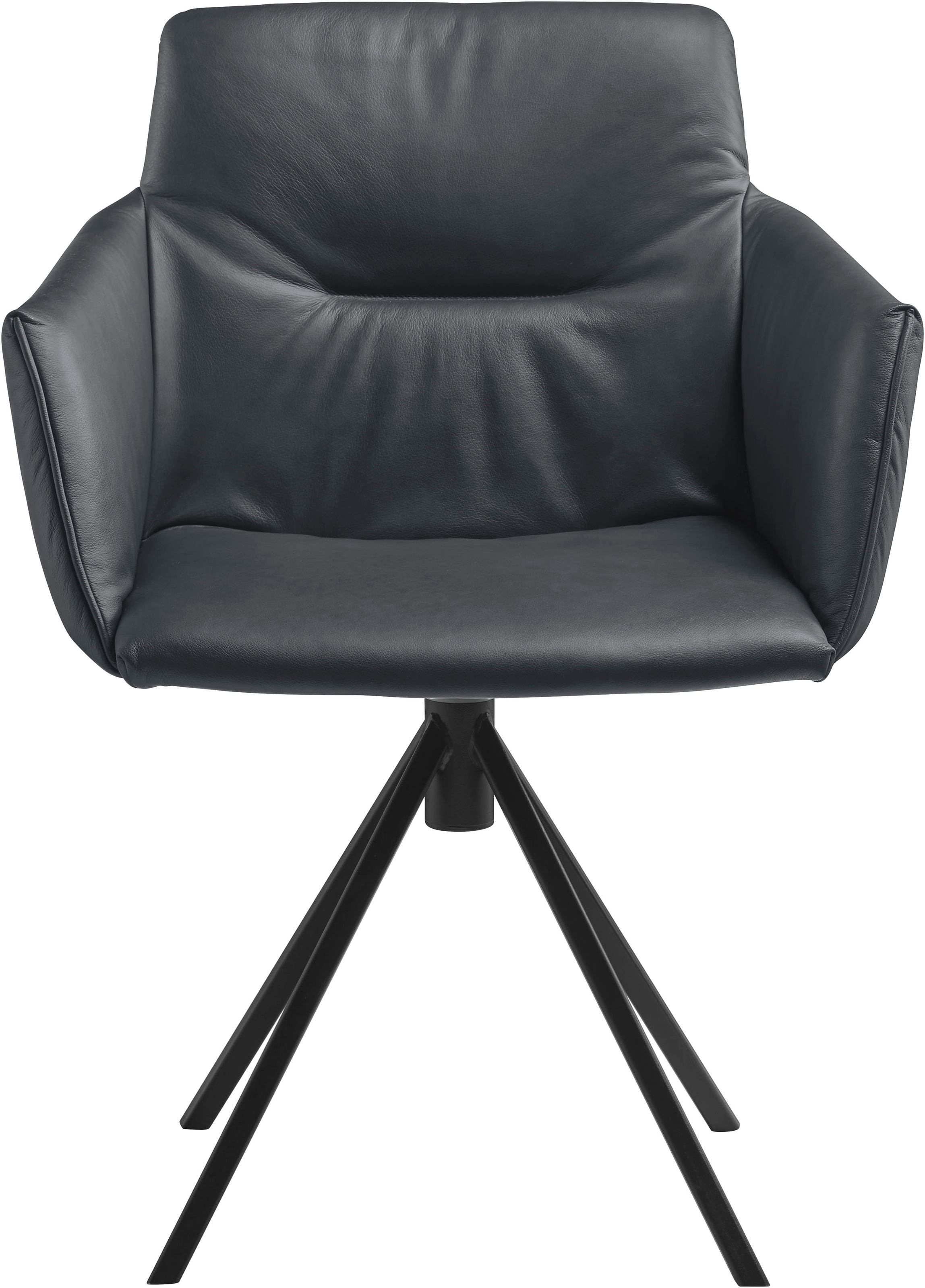 Thumbnail - Musterring Polsterstuhl "JustB SP500" () 1 Stk.mit Armlehne, wahlweise mit Drehfunktion, Stativgestell in schwarz