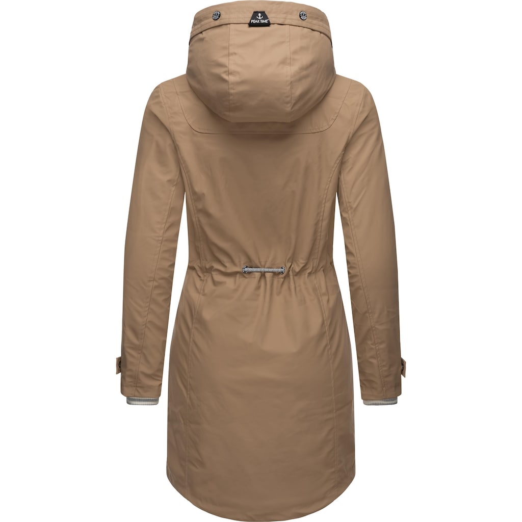 PEAK TIME Regenjacke »L60042«, mit Kapuze