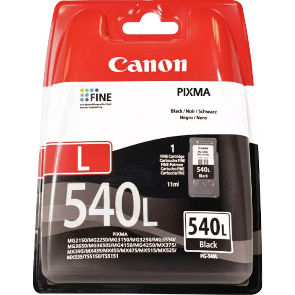 Canon Tintenpatrone »PG-540L schwarz«