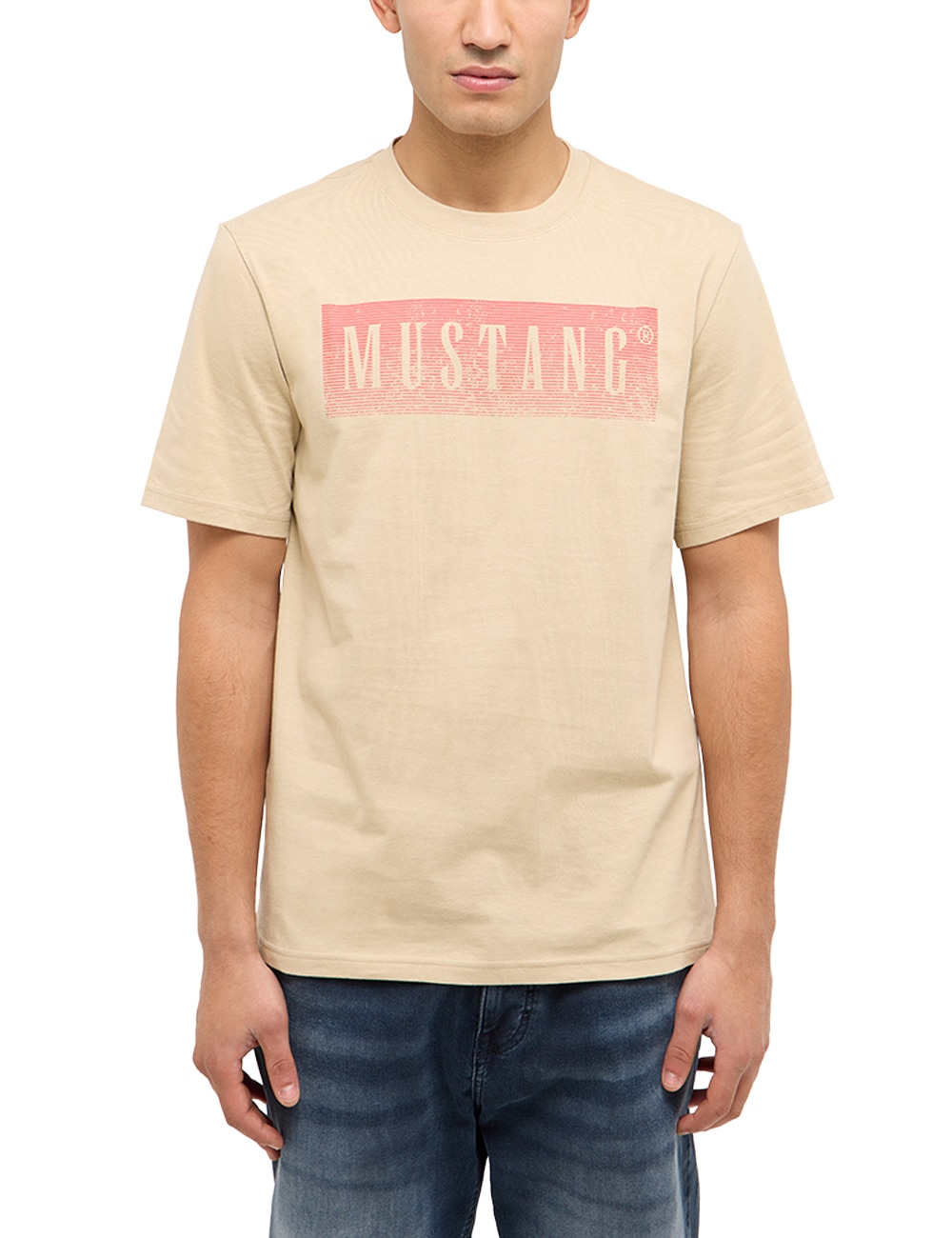 MUSTANG Kurzarmshirt "Herren Style Austin"
