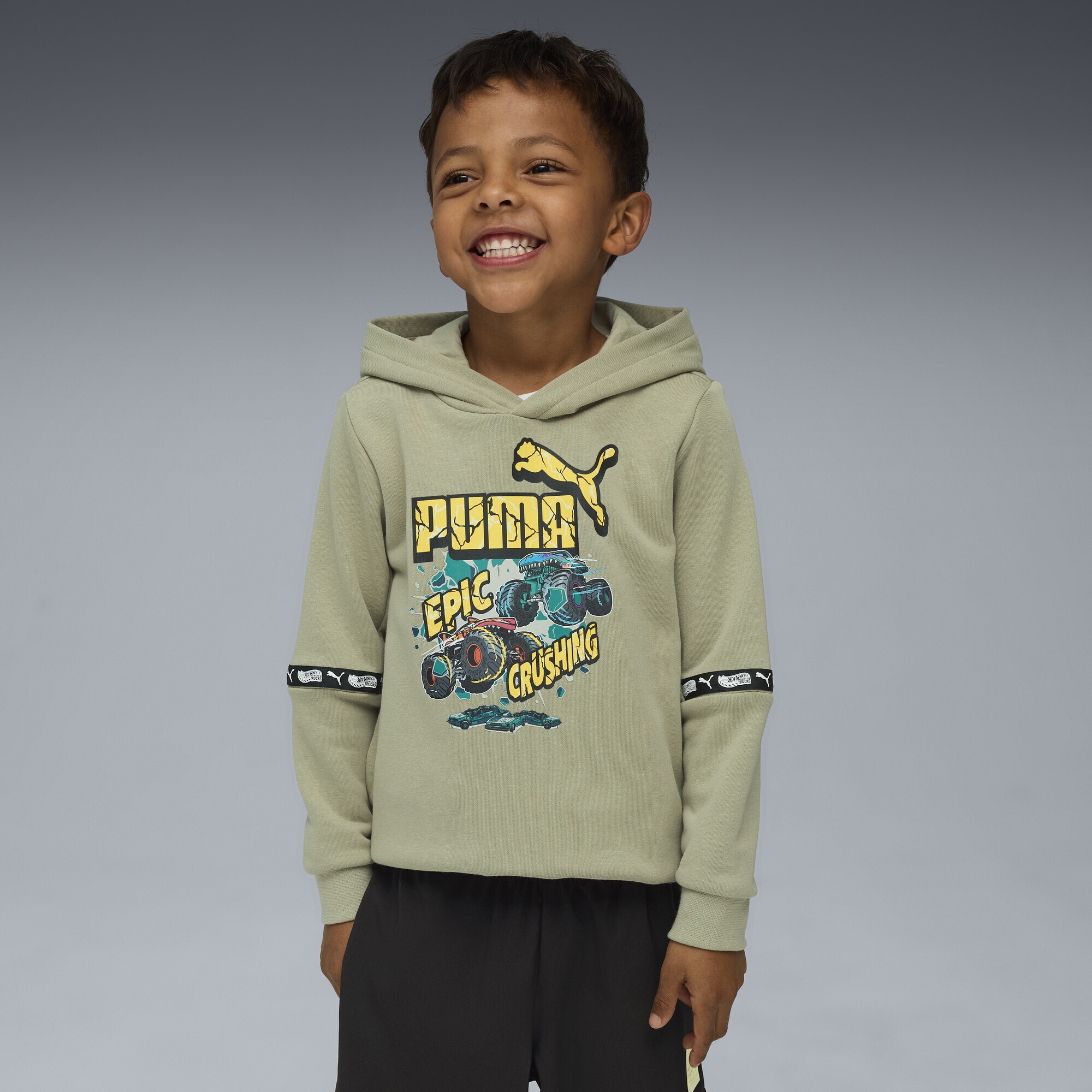 PUMA Kapuzenpullover »PUMA x HOT WHEELS™ MONSTER TRUCKS Hoodie Jungen«