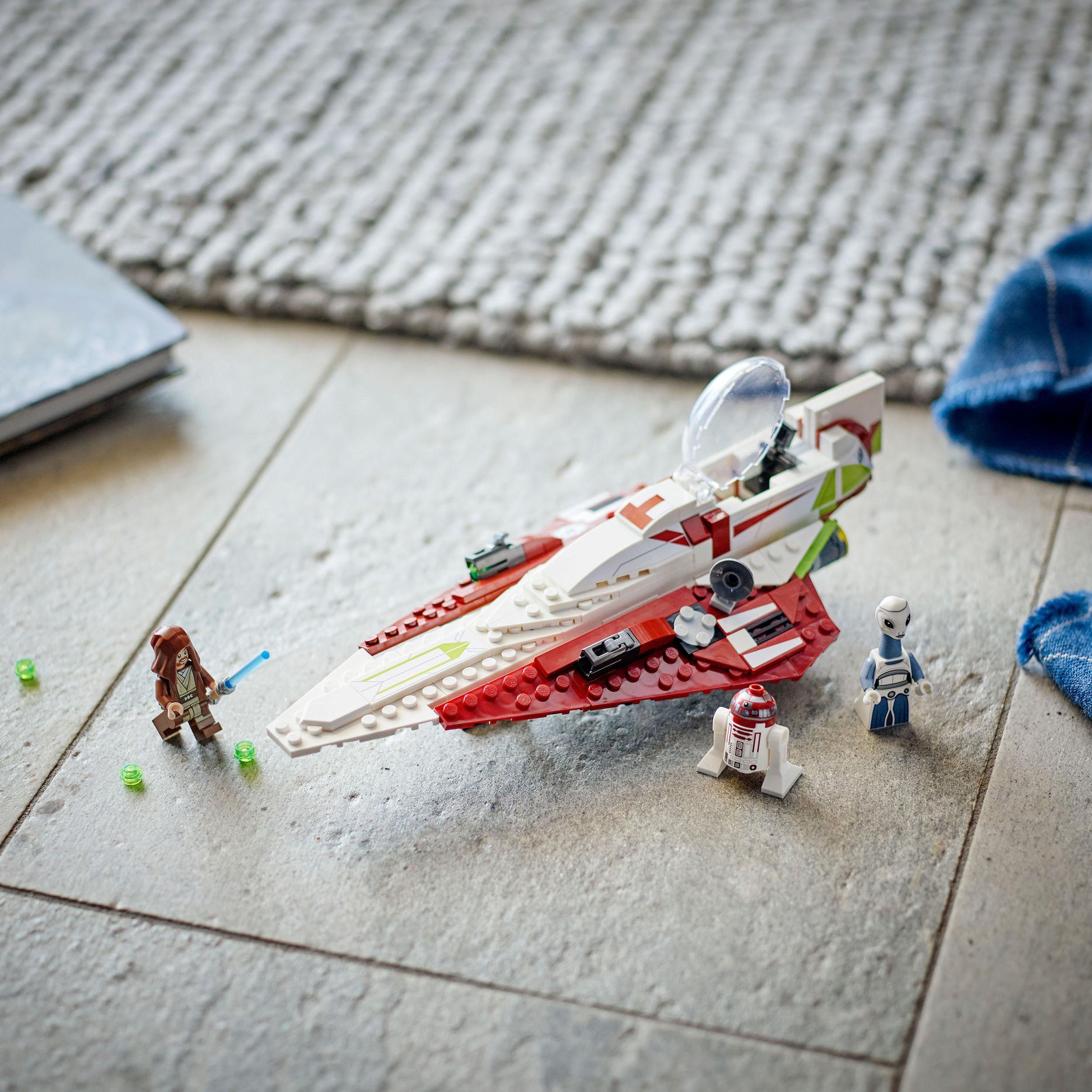 LEGO® Konstruktionsspielsteine »Obi-Wan Kenobis Jedi Starfighter™ (75333), LEGO® Star Wars™«, (282 St.), Made in Europe