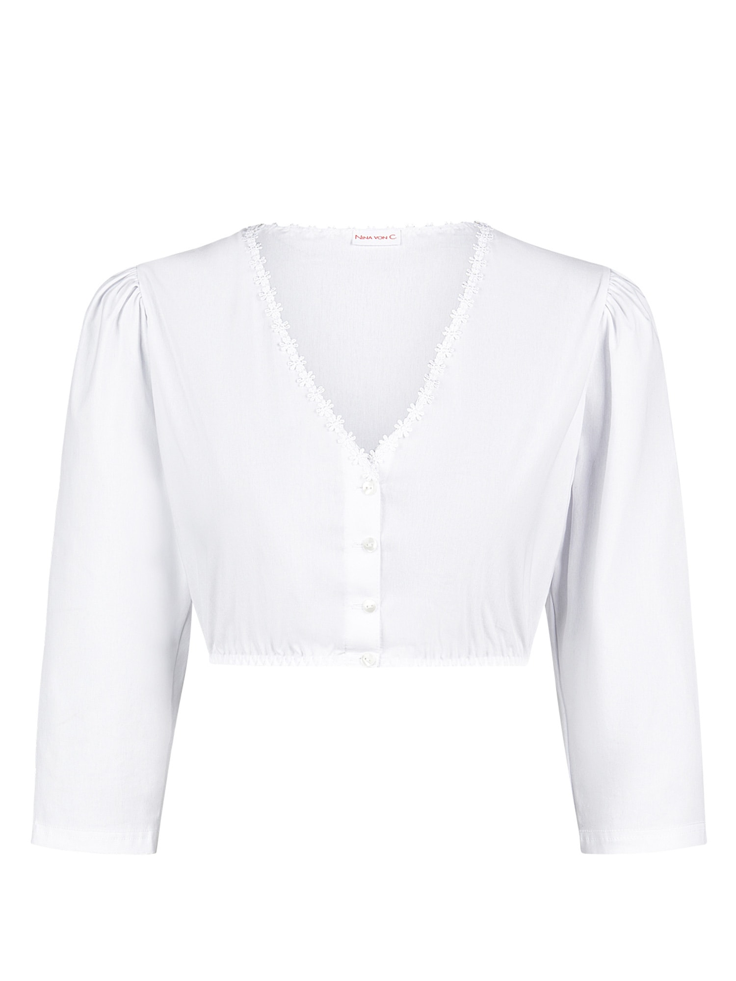 Nina Von C. Dirndlbluse "Dirndl-Bluse 3/4 Arm Erika"