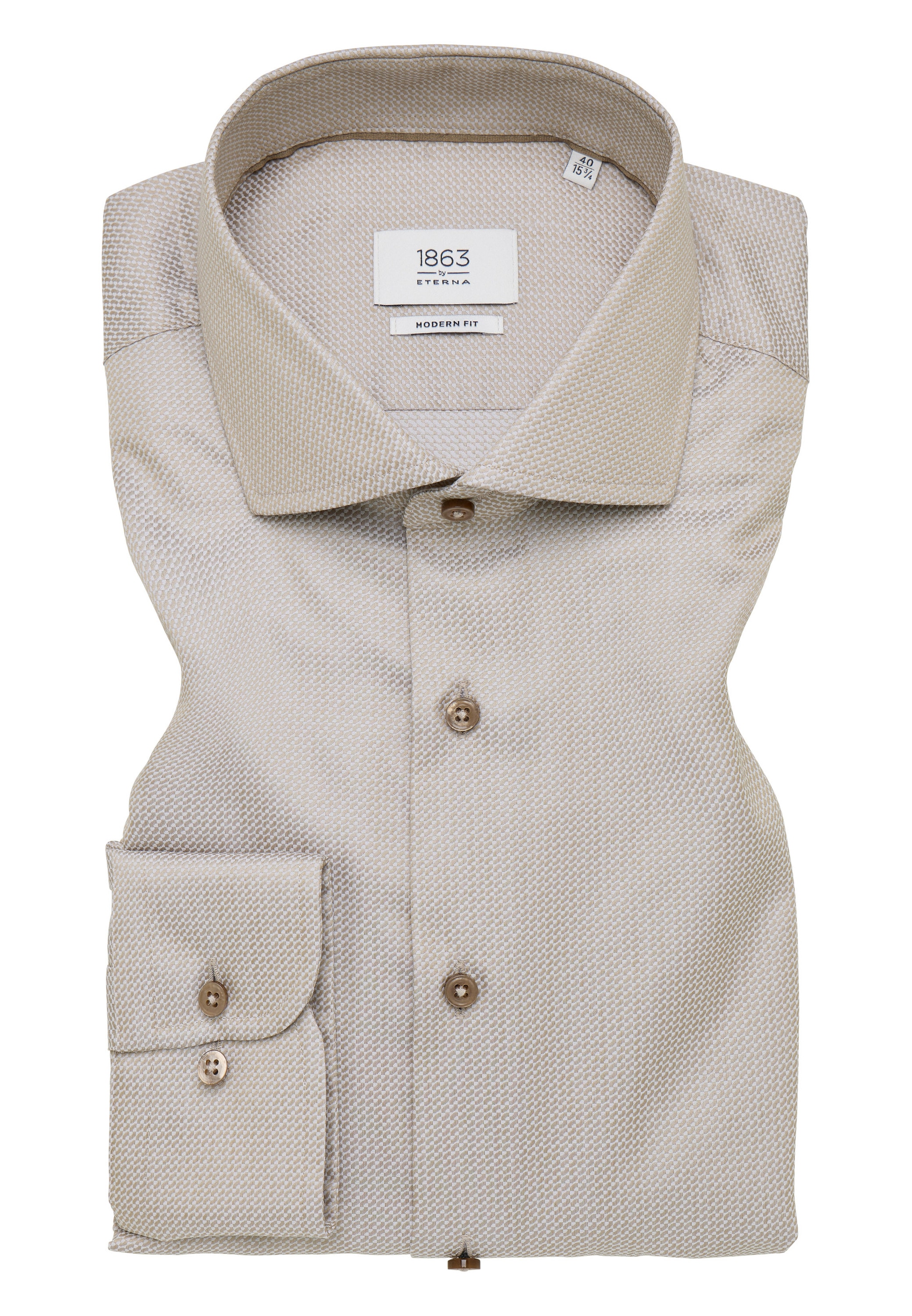Eterna Langarmhemd »MODERN FIT«, NON IRON (bügelfrei)