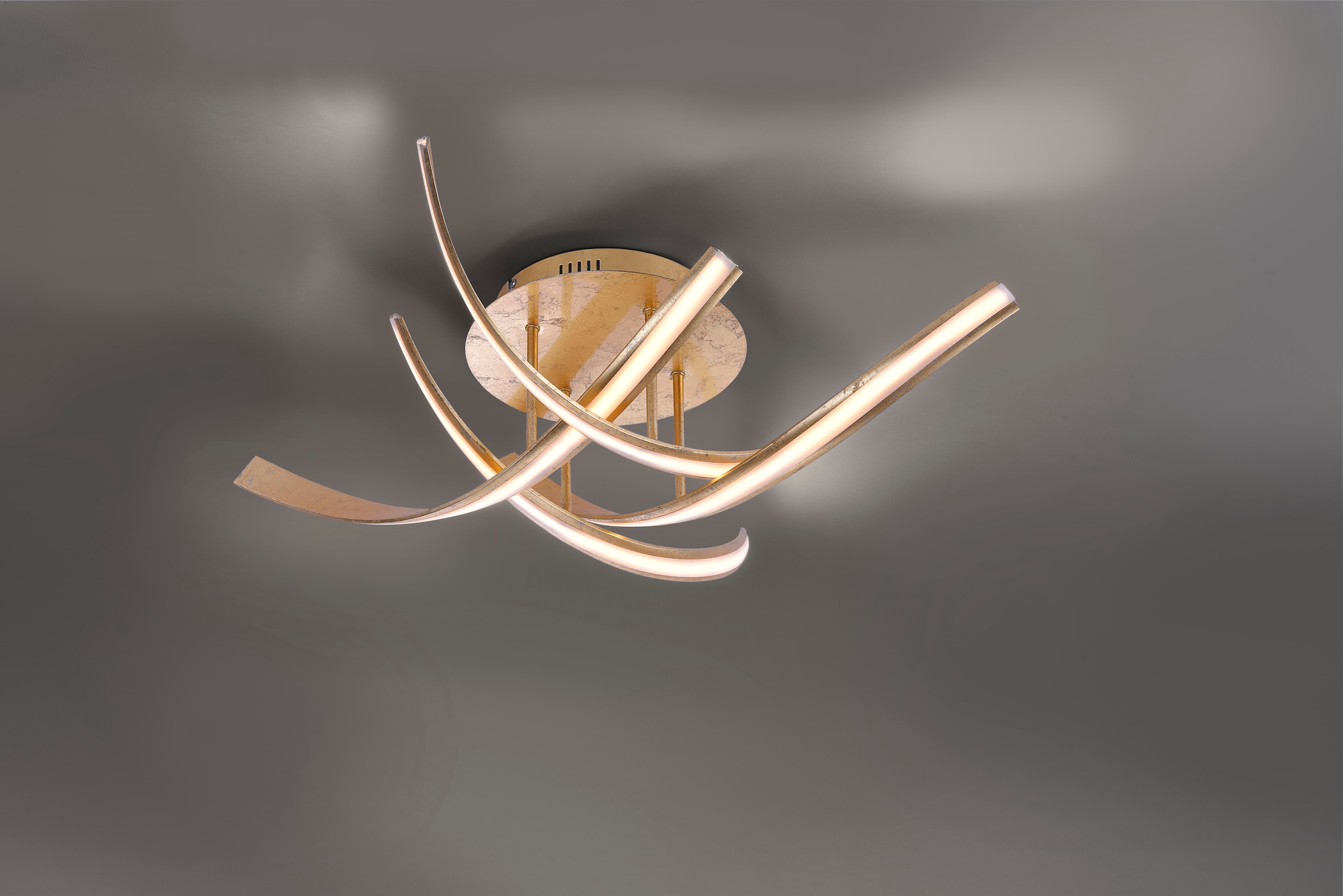Paul Neuhaus Deckenleuchte »LINDA«, 4 flammig-flammig, LED, dimmbar, Simply  Dim, Memory, nach Trennung vom Netz | BAUR