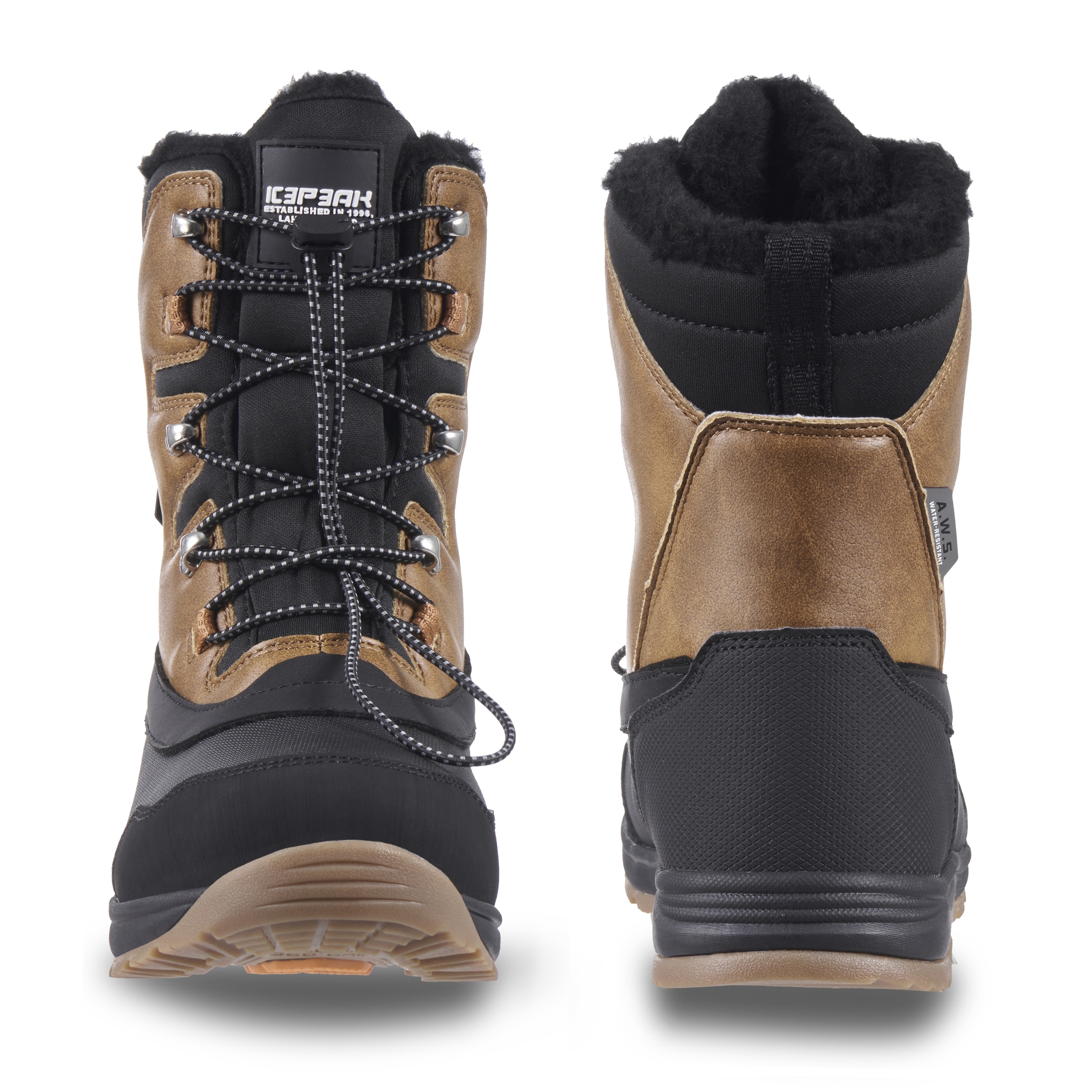 Icepeak Winterboots »ALMONT MS«, Winterschuhe, Snowboots, Winterstiefel, wasserdicht, gefüttert