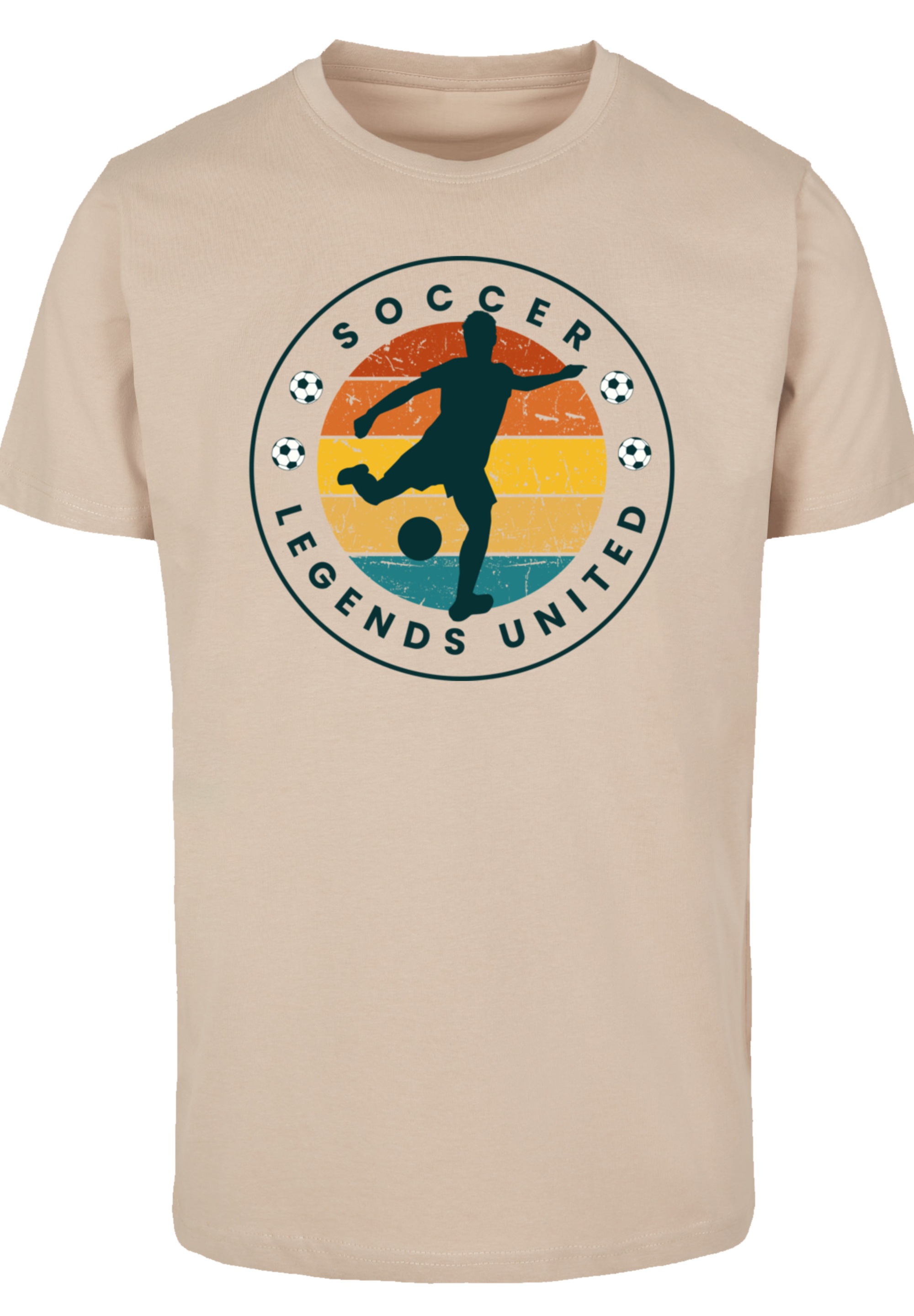 F4NT4STIC T-Shirt »Soccer Legends United«, Premium Qualität