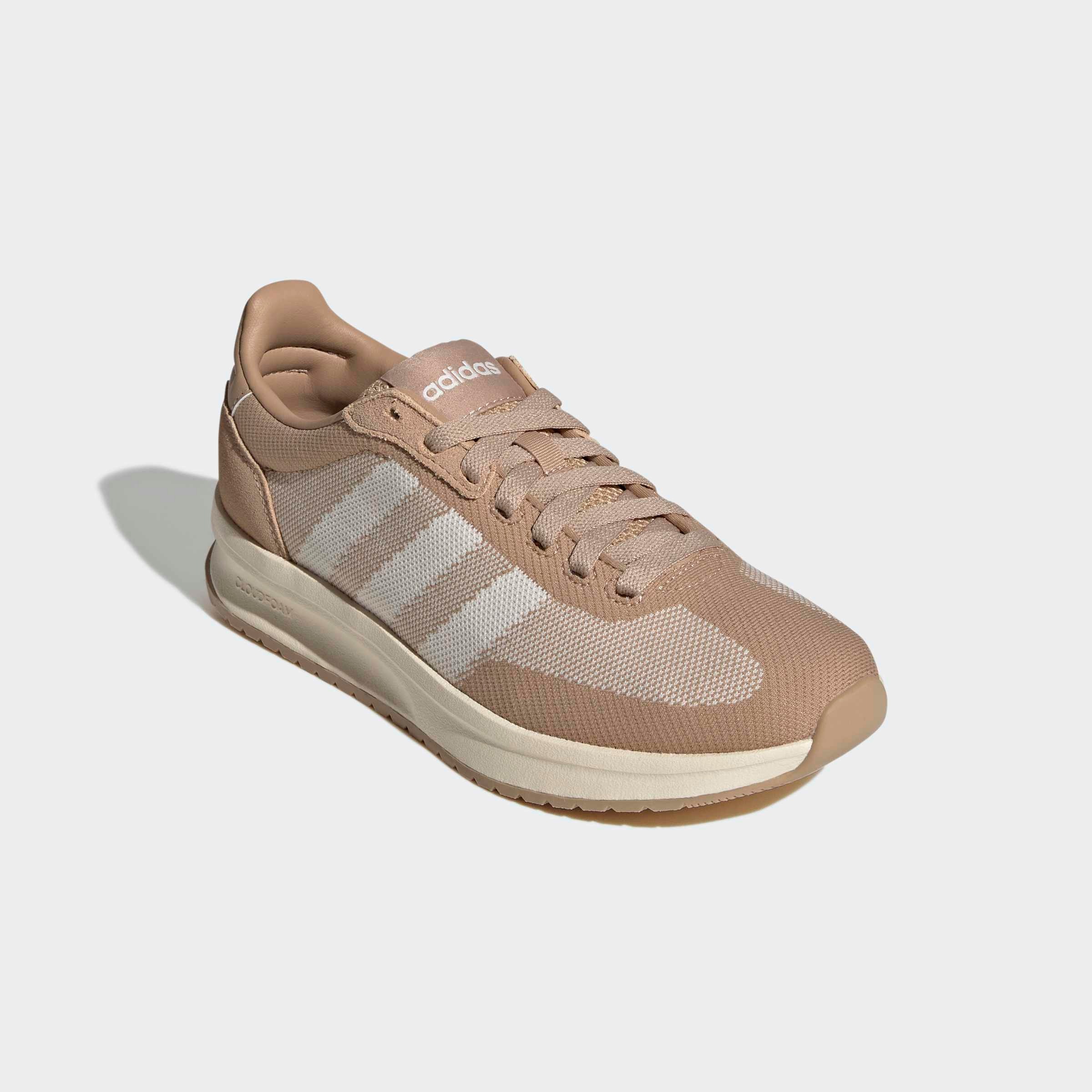 Damen Sneaker "RUN 70S 2.0", ADIDAS SPORTSWEAR, Gr. 42, beige, Synthetik, Textil, Schuhe, inspiriert vom Design des SL72