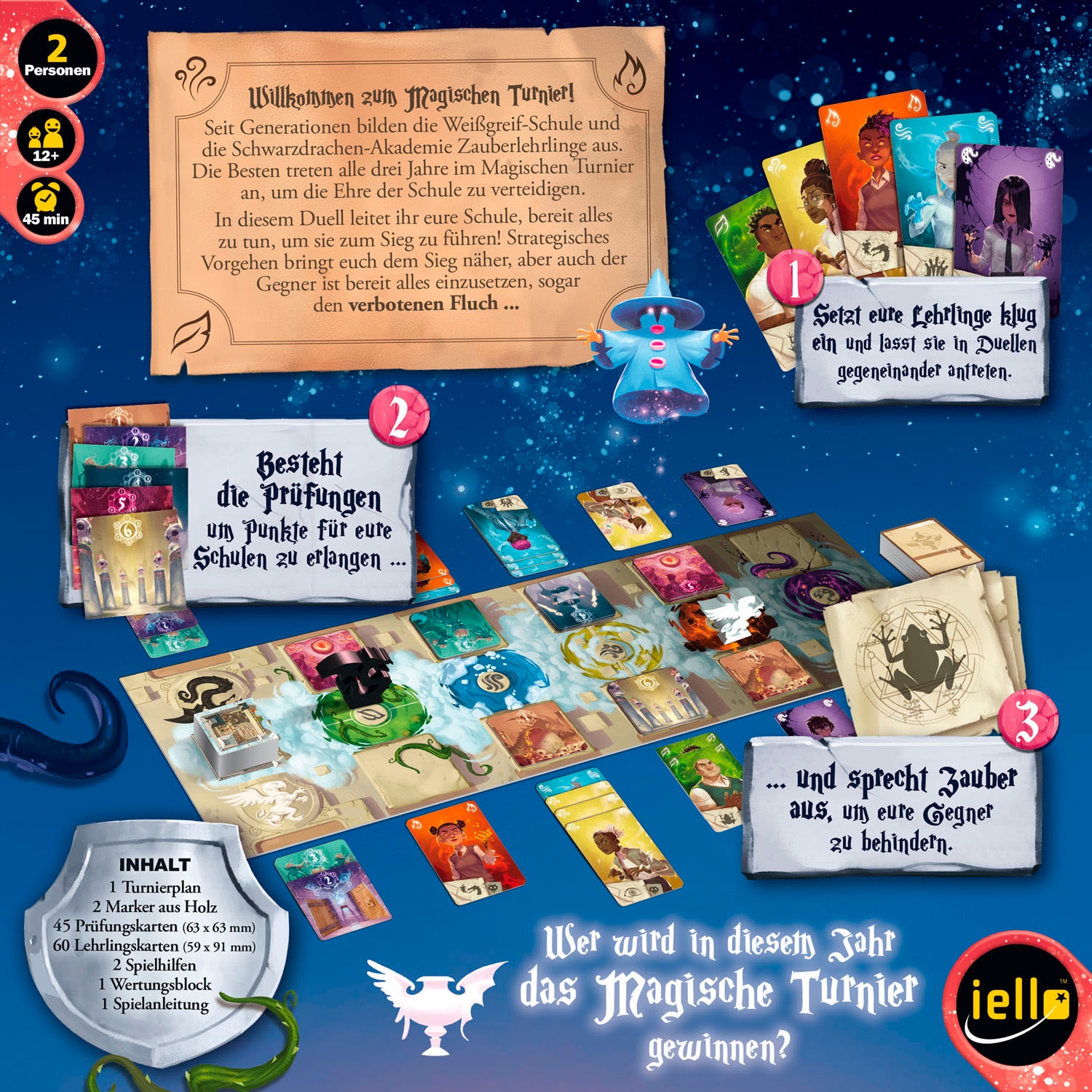 iello Spiel »Clash of Magic School«