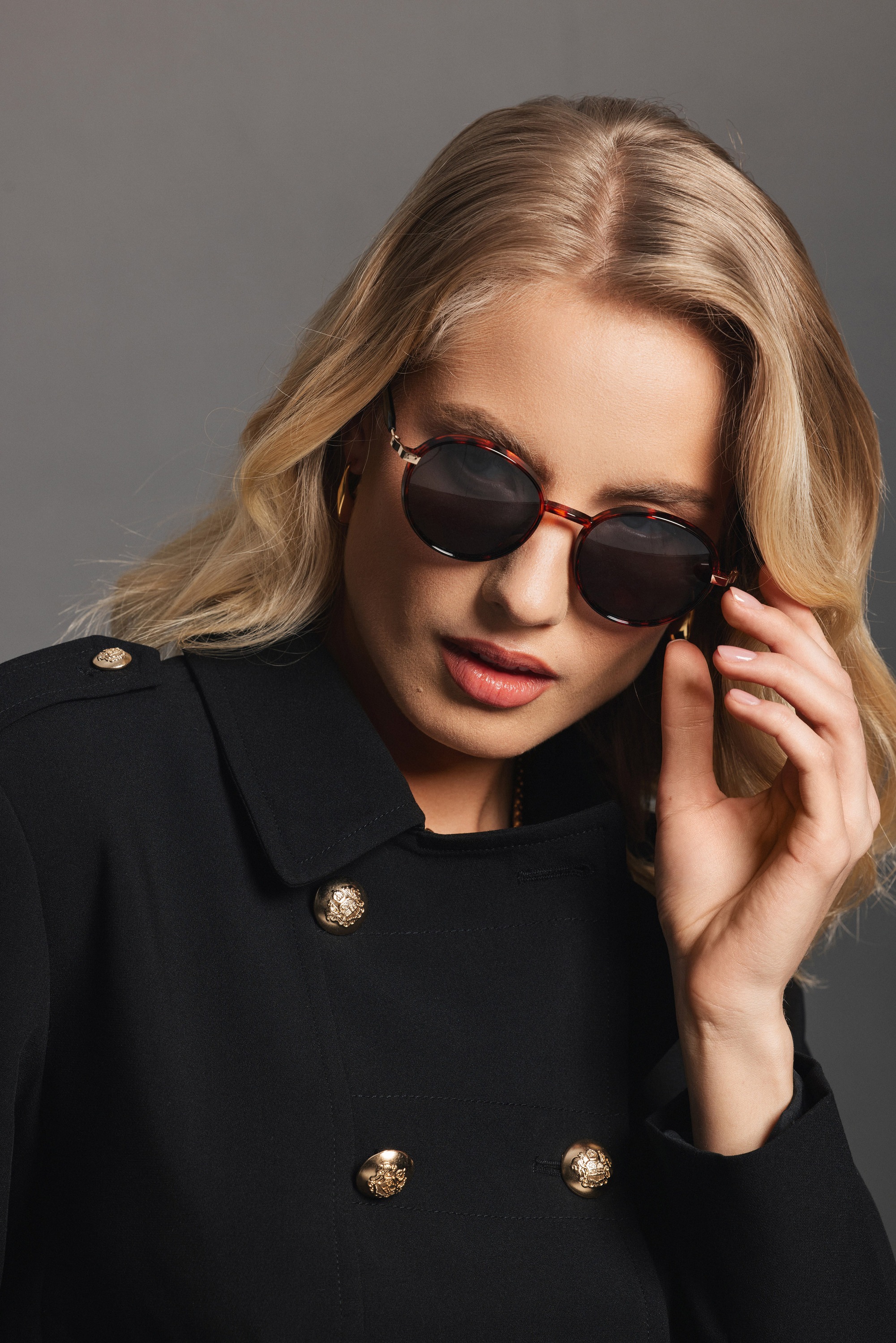 MARC LAUDER Sonnenbrille »LA06-02« 3: dark glass, strong solar luminosity