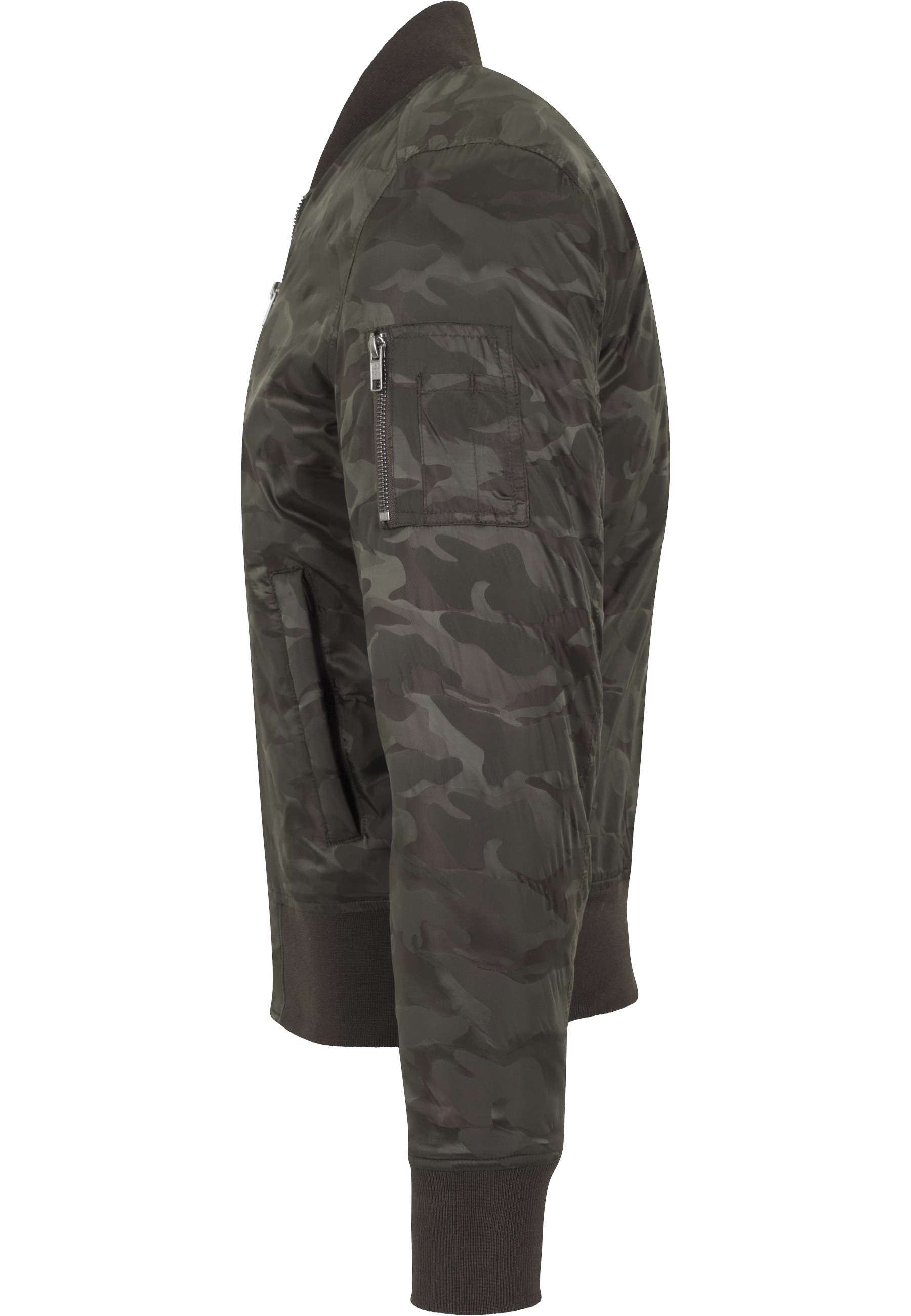URBAN CLASSICS Bomberjacke »Urban Classics Herren Tonal Camo Bomber Jacket« 1 Stk. tlg. ohne Kapuze