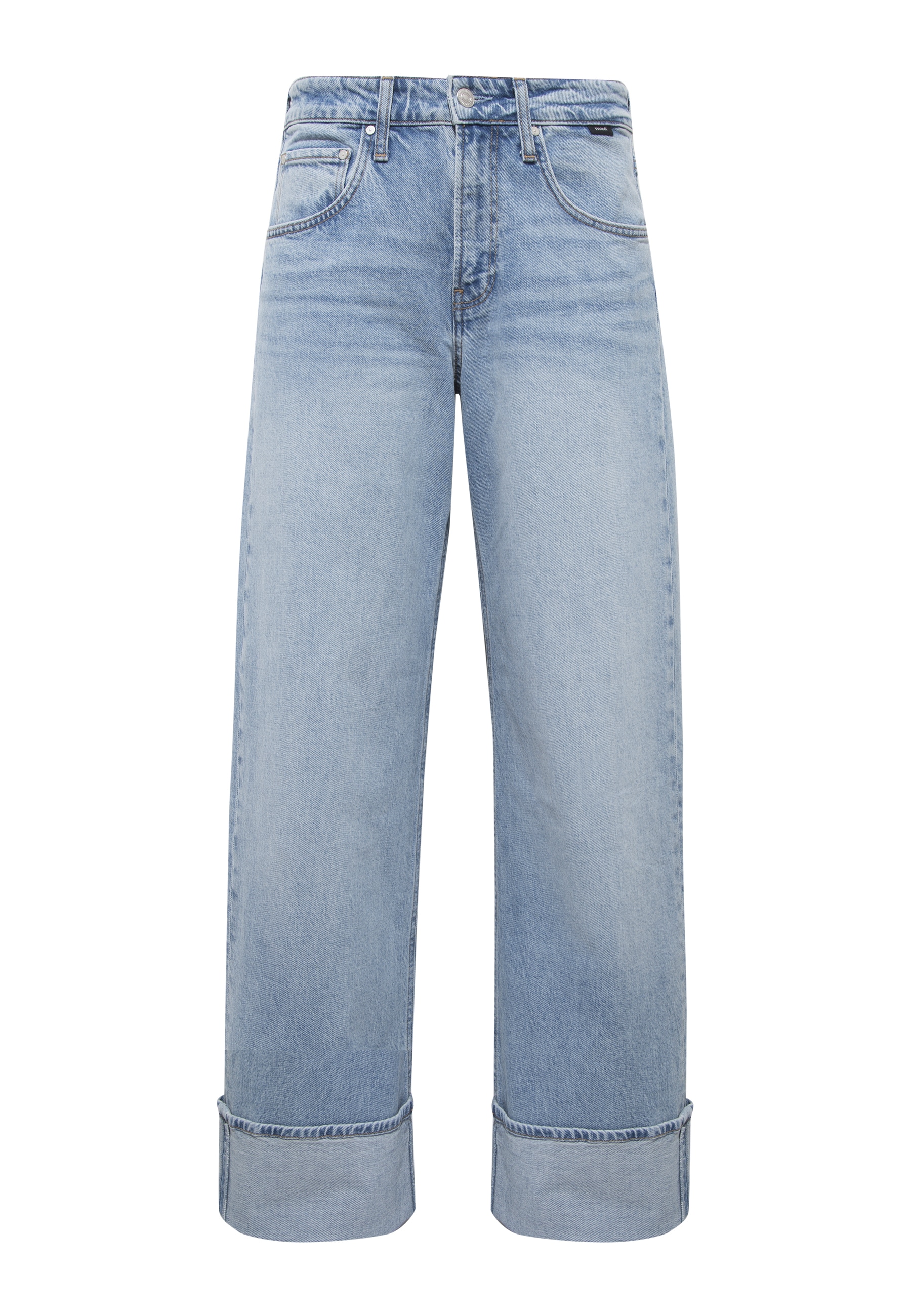 Mavi Weite Jeans »SANDRA« Cuffed Wide Leg