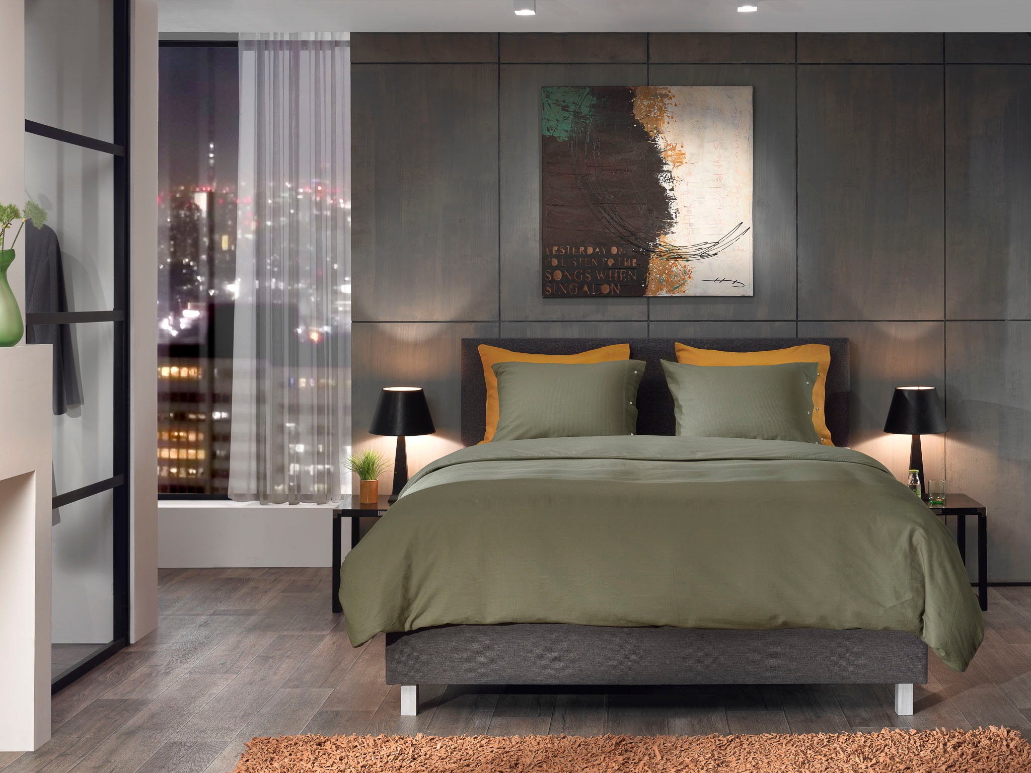 YELLOW Bettwäsche "Cialda" 2 Stk. Uni Design, 100% Baumwolle ab 135x200 cm. günstig online kaufen