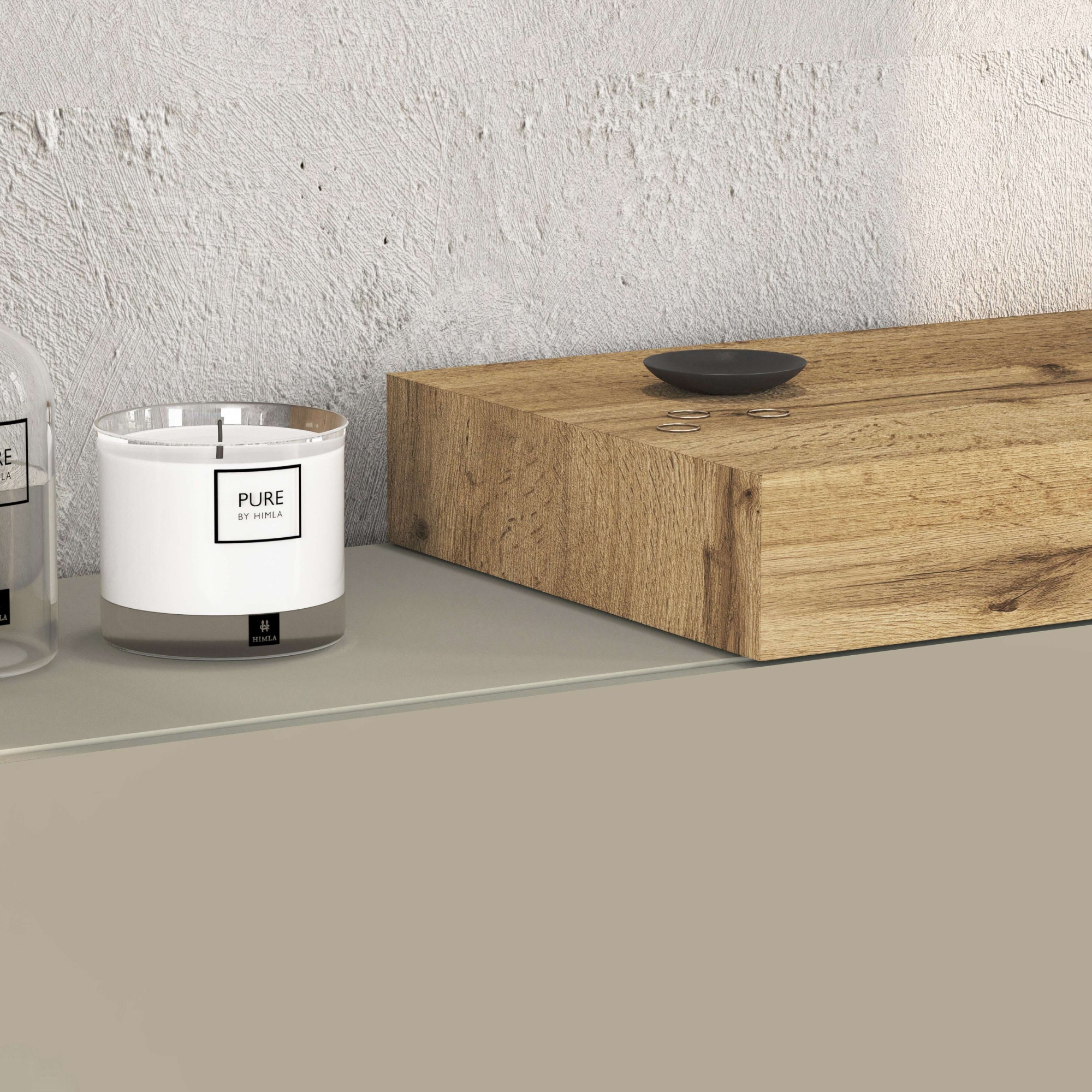 INOSIGN TV-Wand »Chronos TV-Set, Wohnwand – Elemente frei platzierbar, Made in Italy« Set, 2-er set, 2 Stk. tlg.