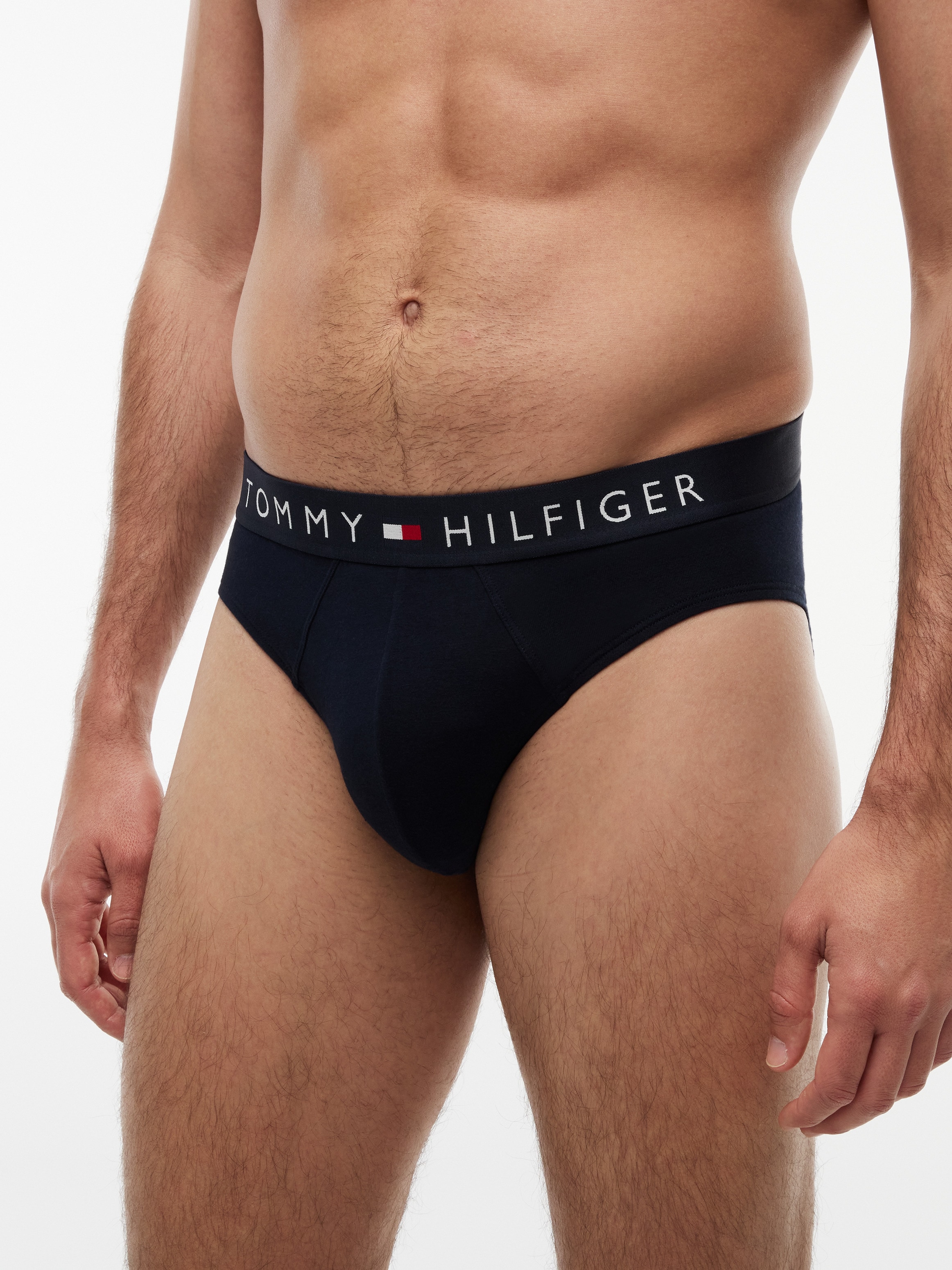 Tommy Hilfiger Underwear Slip »TH-3P BRIEF« Packung, 3er,  mit Tommy Hilfiger Logoschriftzug