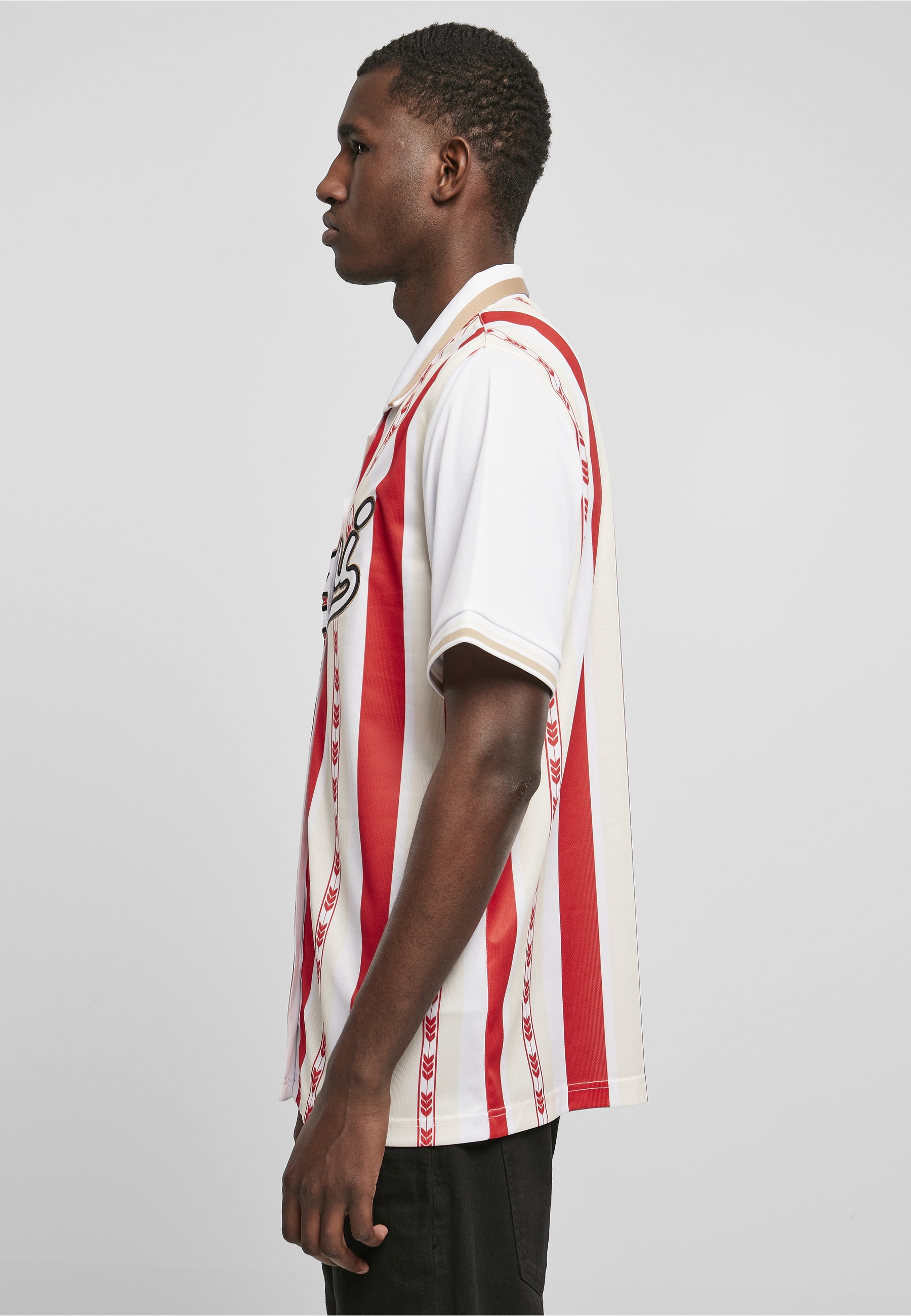 Karl Kani T-Shirt »Karl Kani Herren KM222-002-1 Varsity Block Stripe Baseball Shirt« 1 Stk.