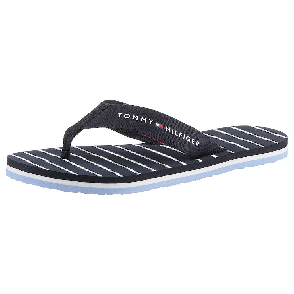 Tommy Hilfiger Zehentrenner »TOMMY ESSENTIAL ROPE SANDAL«