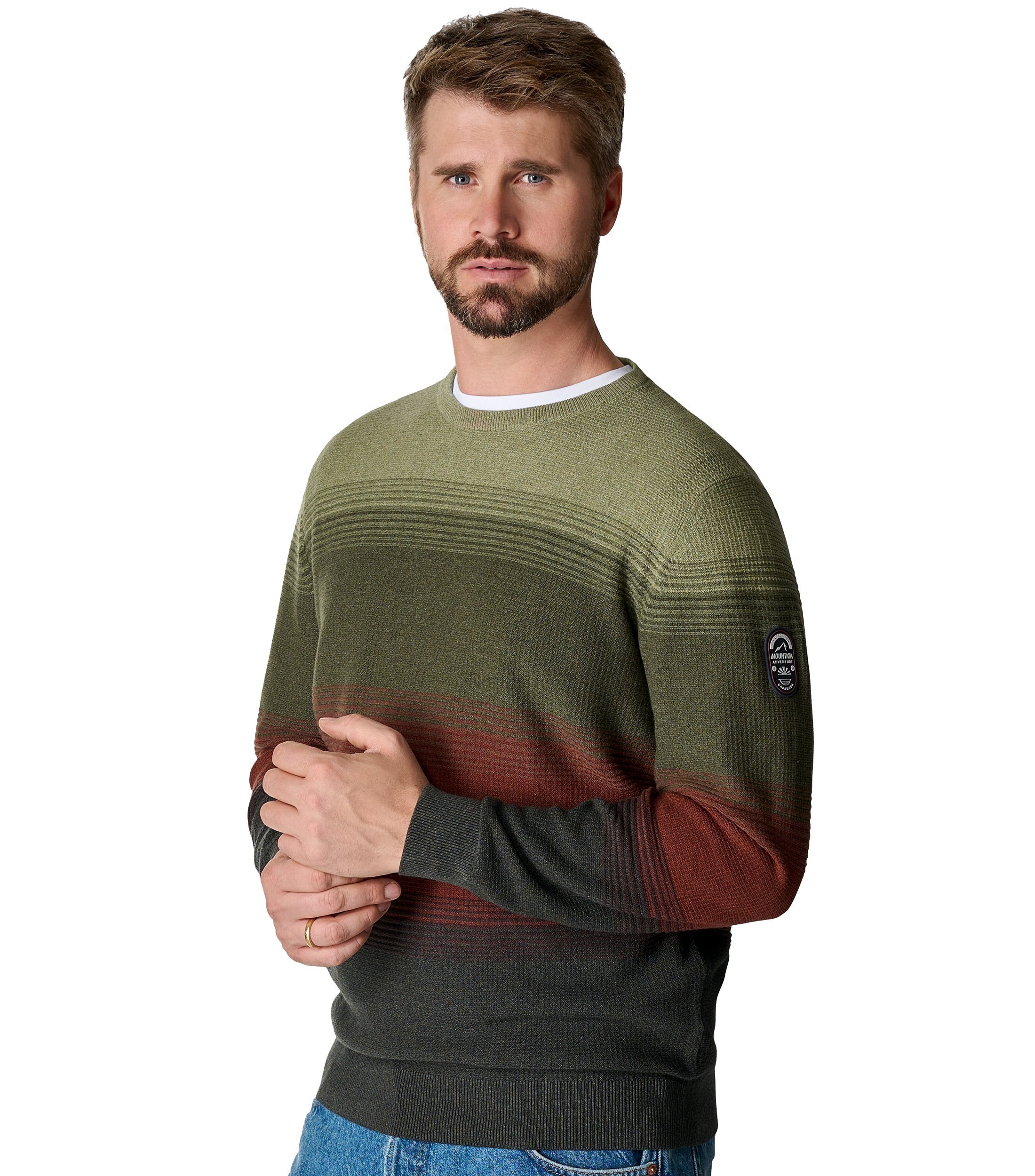 CASAMODA Strickpullover "CASAMODA Pullover gestreift" günstig online kaufen