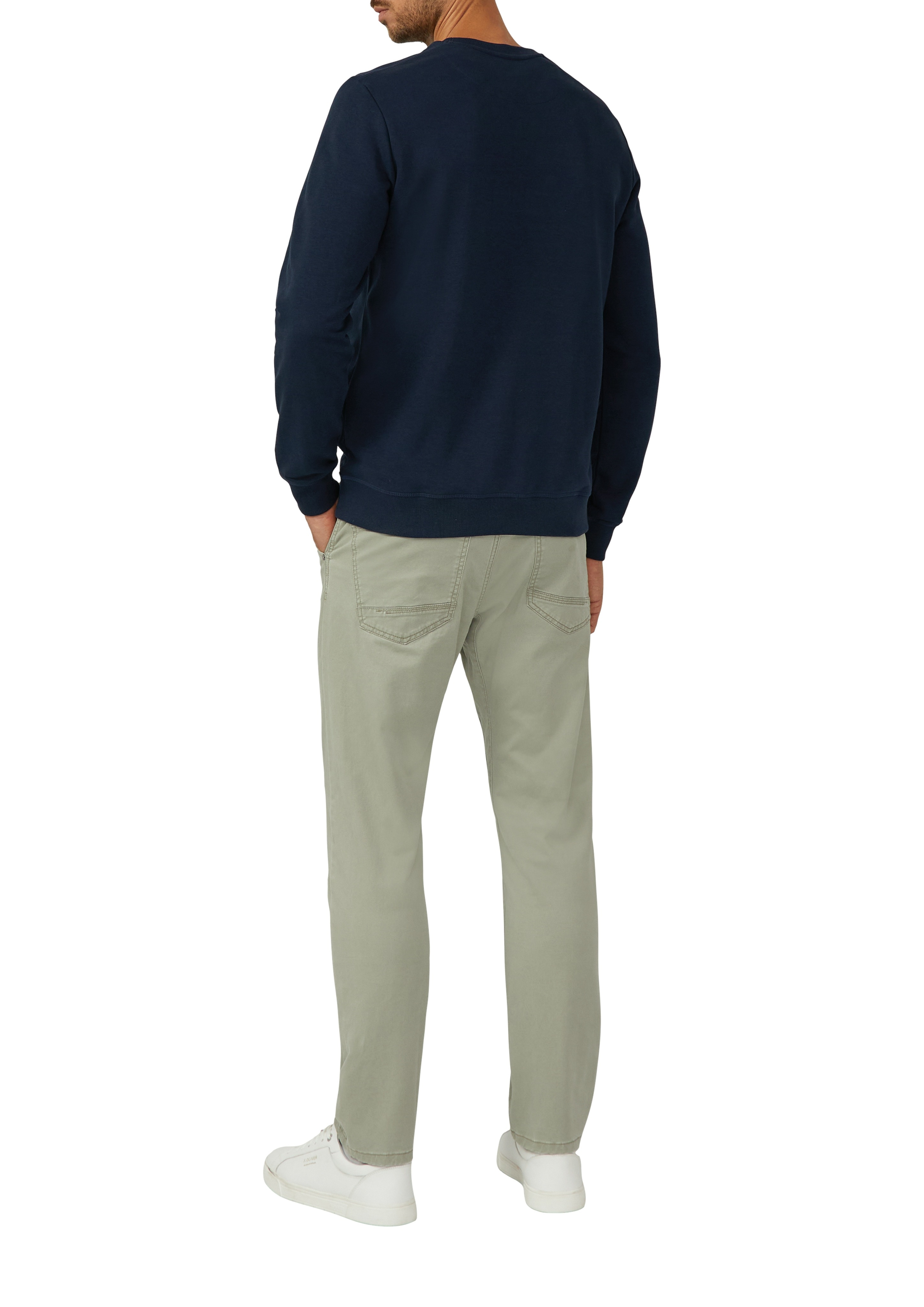 Thumbnail - Weiches Sweatshirt aus Baumwollmix mit Crew Neck