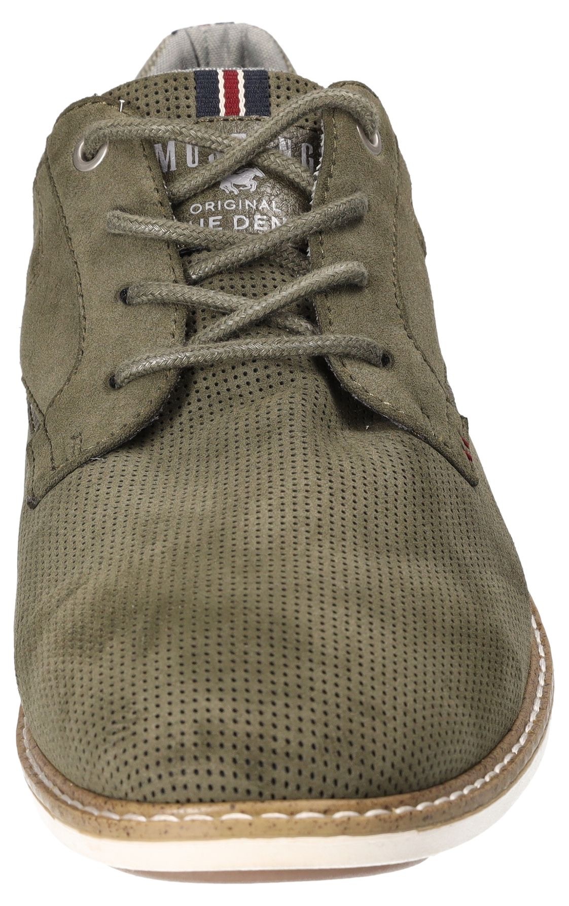 Thumbnail - Mustang Shoes Schnürschuh, Freizeitschuh, Halbschuh, Schnürschuh mit Perforation