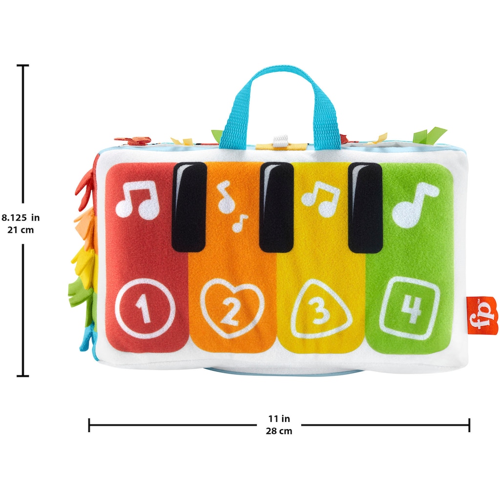 Fisher-Price® Lernspielzeug »Kick & Play Soft Piano«, mit Licht und Sound