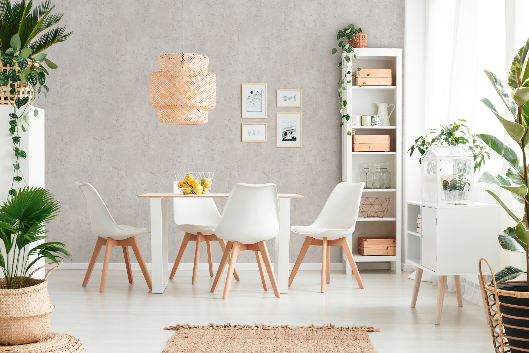 living walls Vliestapete »Titanium«, Strukturmuster-gemustert-Motiv, Tapete Betonoptik Tapeten Wohnzimmer Schlafzimmer Küche modern Design