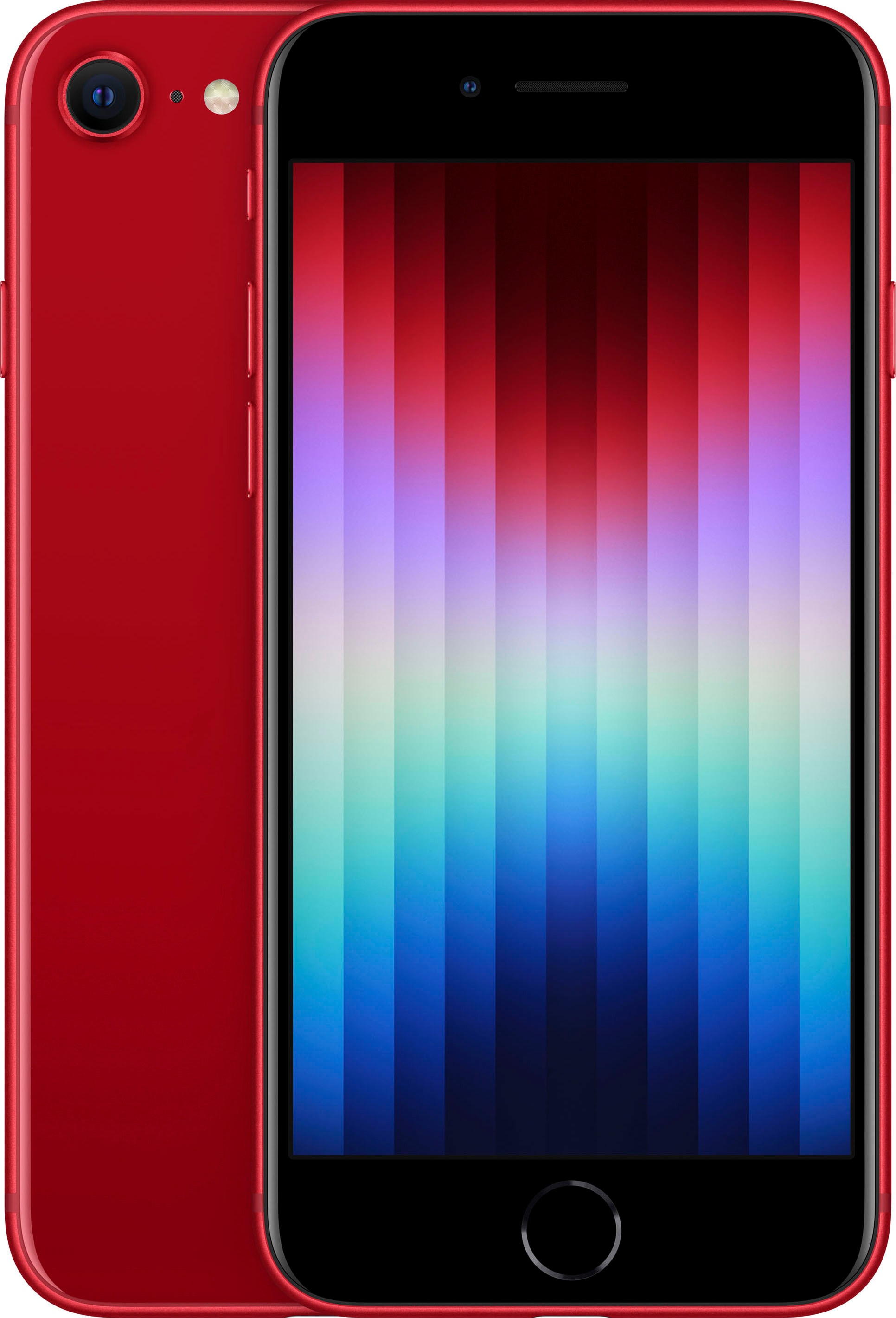 Apple Smartphone »iPhone | Kamera 128 GB MP Speicherplatz, SE Zoll, (PRODUCT)RED, (2022)«, 11,94 cm/4,7 12 BAUR