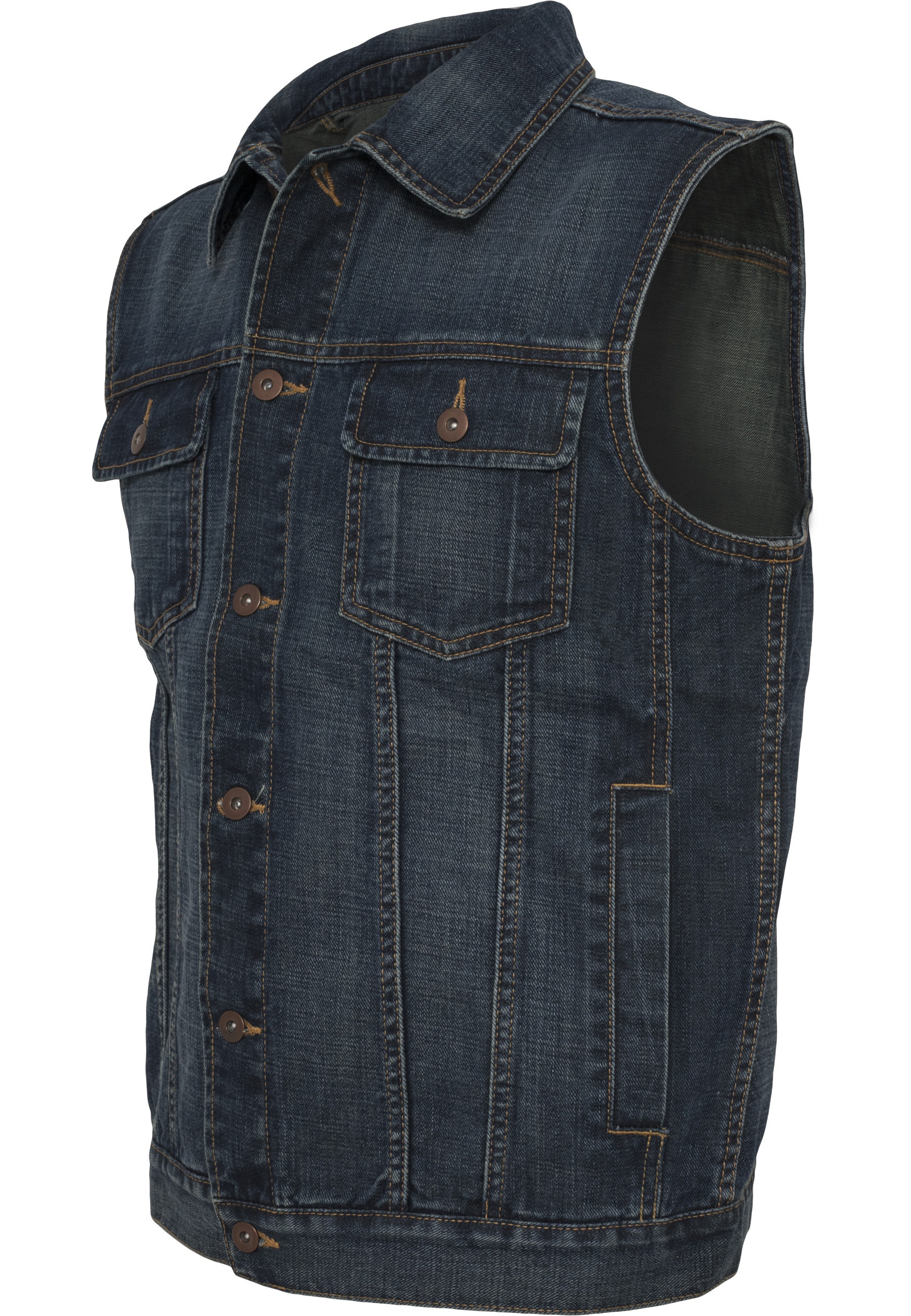Thumbnail - URBAN CLASSICS Jerseyweste "Urban Classics Herren Denim Vest" 1 Stk.