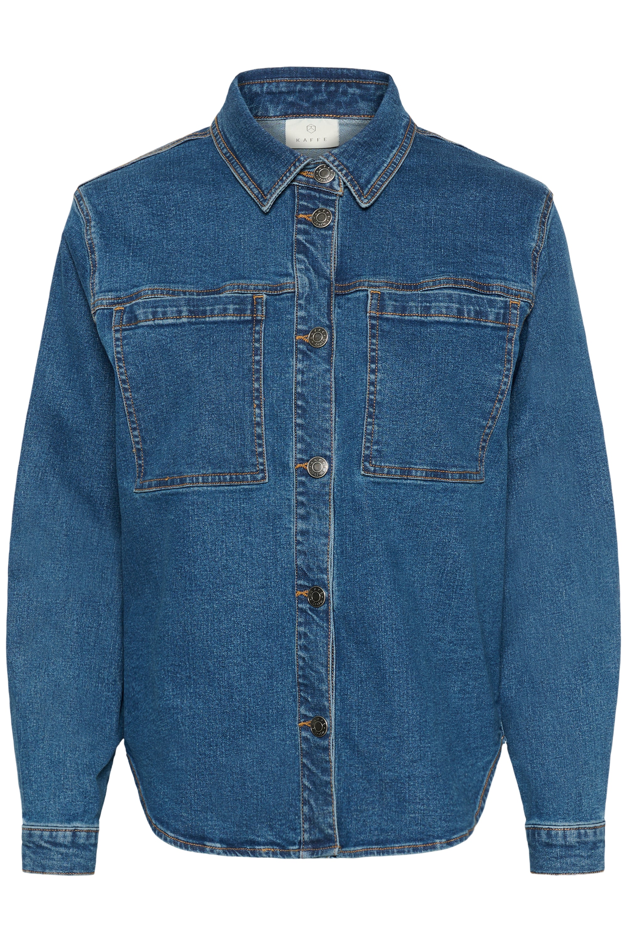KAFFE Jeansbluse »Jeanshemd KAlena«